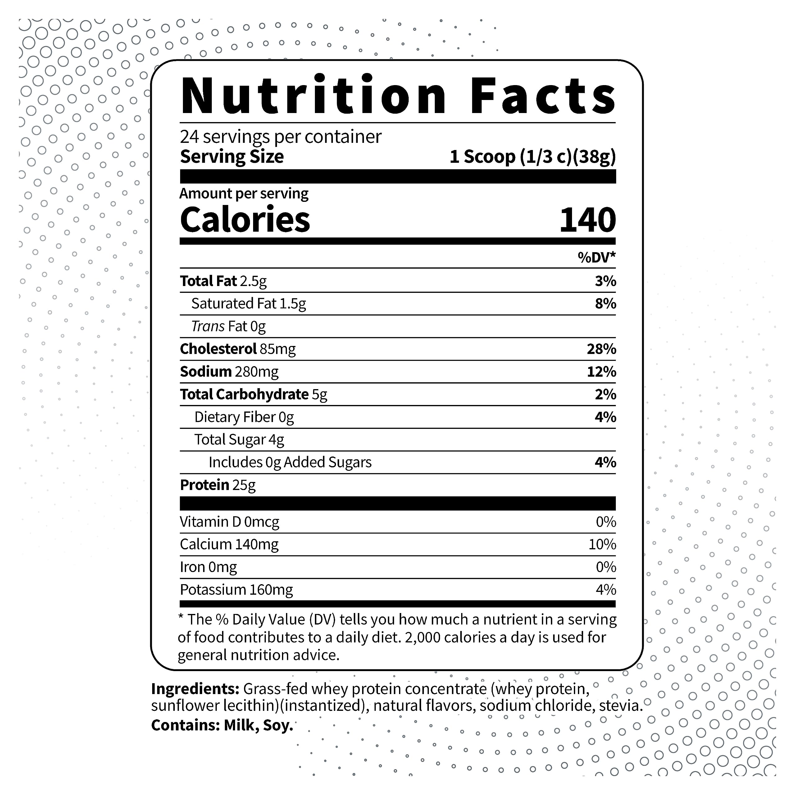 Type Zero Grass Fed Whey Protein Concentrate Powder (Vanilla, 2LBS) - Gluten Free Type Zero buy supplements canada