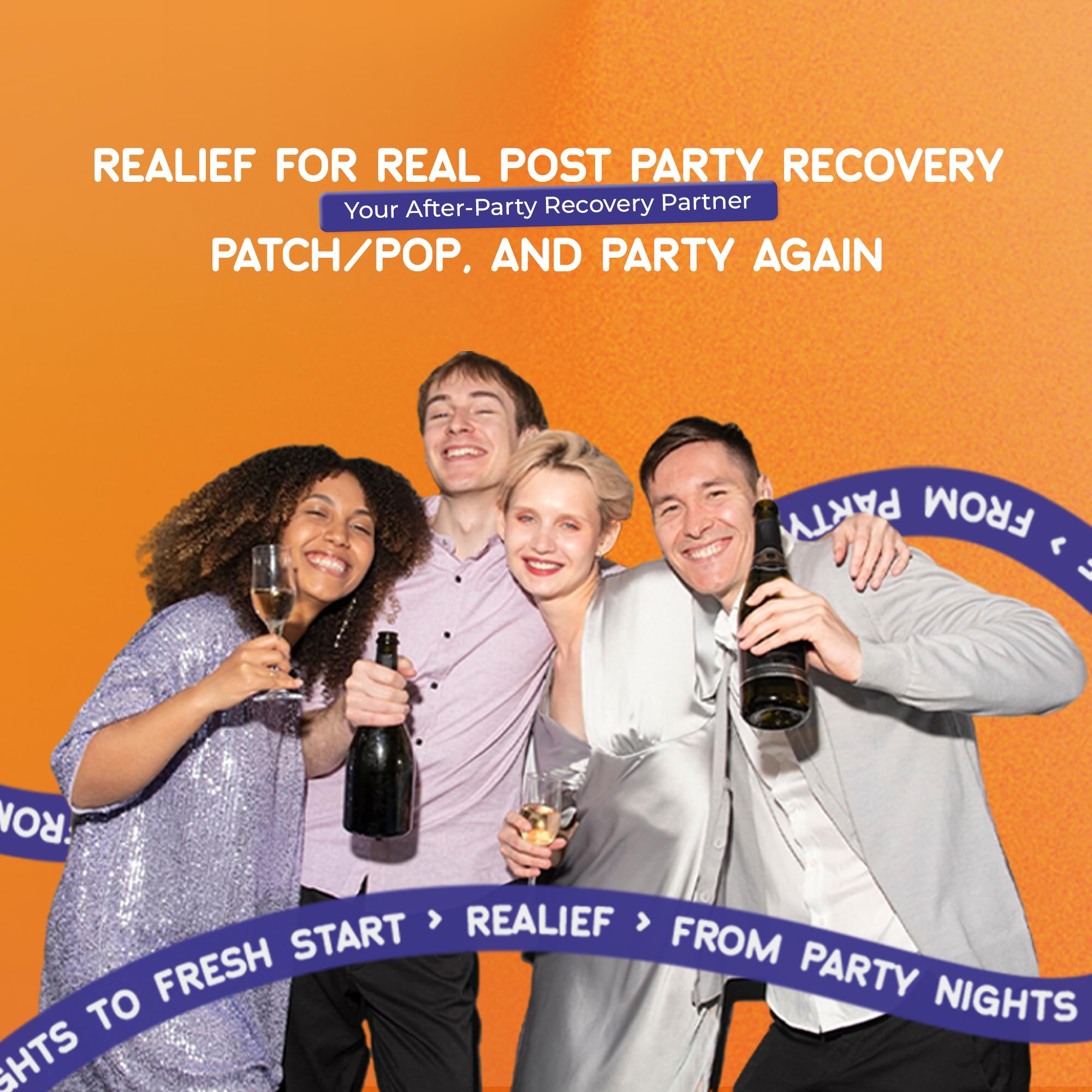 The Realief 60 Count Post Party Gummies – DHM, Milk Thistle & Electrolytes – Wellness Support – Strawberry Flavor – Wake Up Refreshed The Realief buy supplements canada