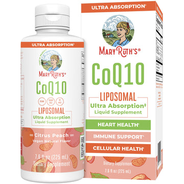 MaryRuth Organics Liquid Vitamin | Coenzyme Q10 Heart Health for Mitochondrial Support and Immune System | Vegan Non-GMO | 7.6 Fl Oz | 45 Servings MARYRUTH'S buy supplements canada