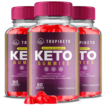(3 Pack) Tropiketo Keto ACV Gummies, Tropiketo Keto, Tropiketo Gummies Advanced ACV Titan Labs buy supplements canada
