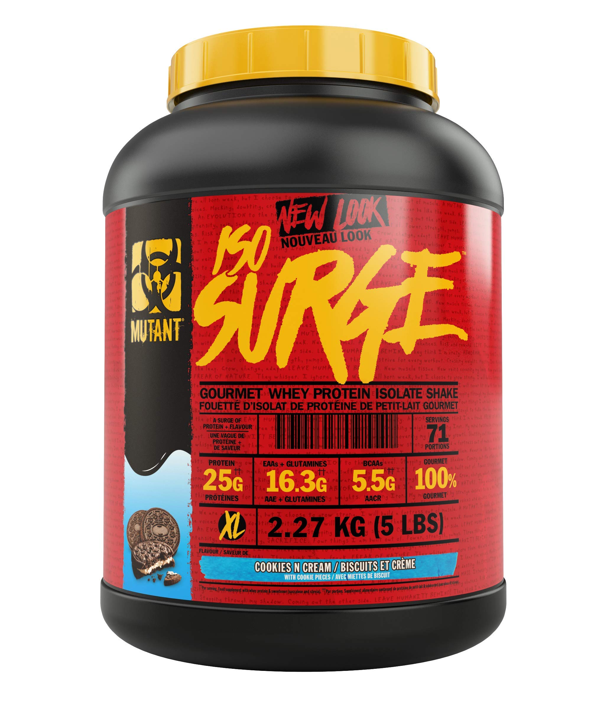 MUTANT ISO Surge – Pure whey Protein Isolate Powder, Low carb, Low Fat, Digestive Enzyme Boosted Mutant buy supplements canada