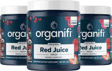 Organifi Red Juice - Vegan Energy Powder - Berry-Flavored Adaptogen Drink Organifi buy supplements canada