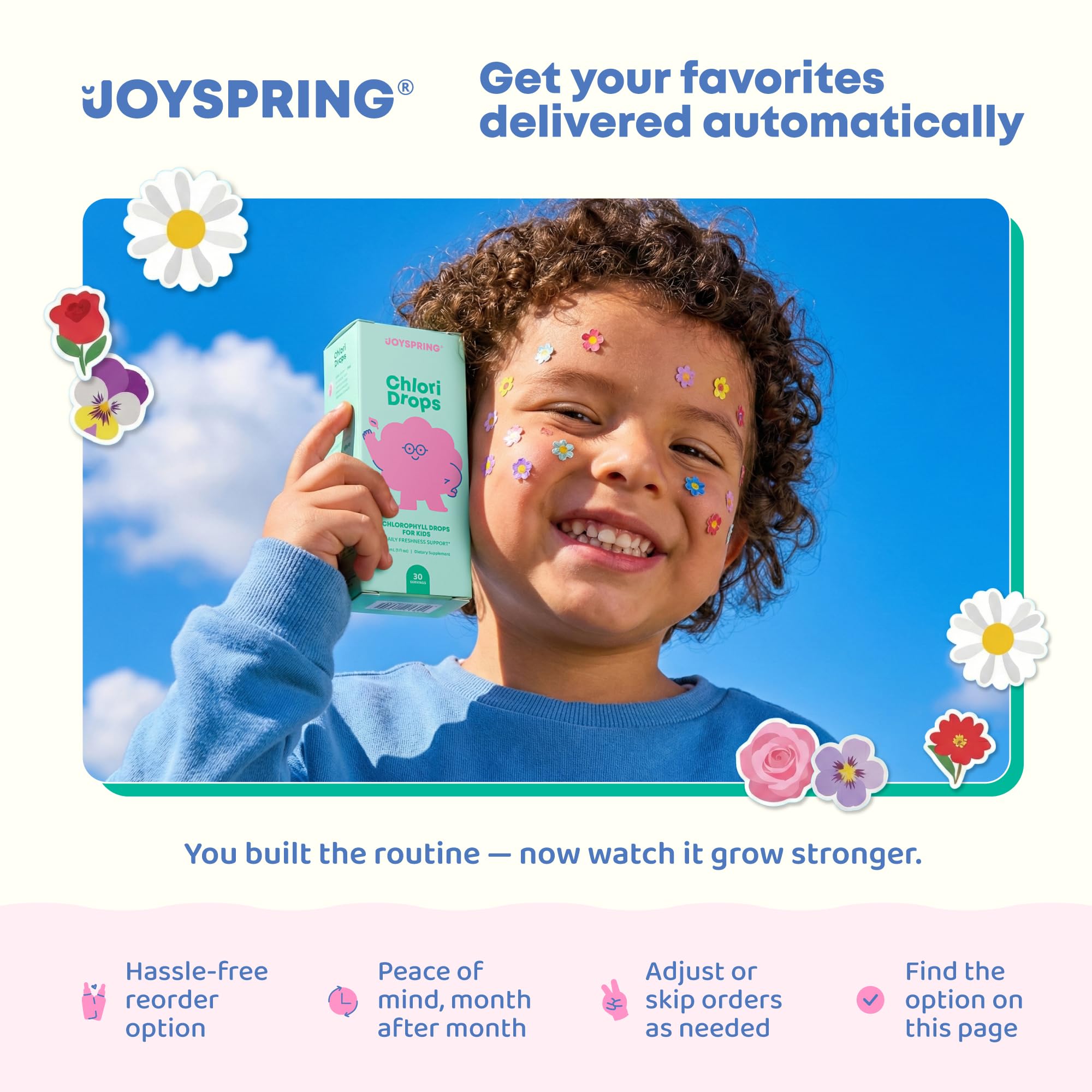 JoySpring Calmify Magnesium Glycinate for Kids | Liquid Magnesium with L-Theanine Supplement | Chamomile Extract & Passion Flower Extract JoySpring buy supplements canada