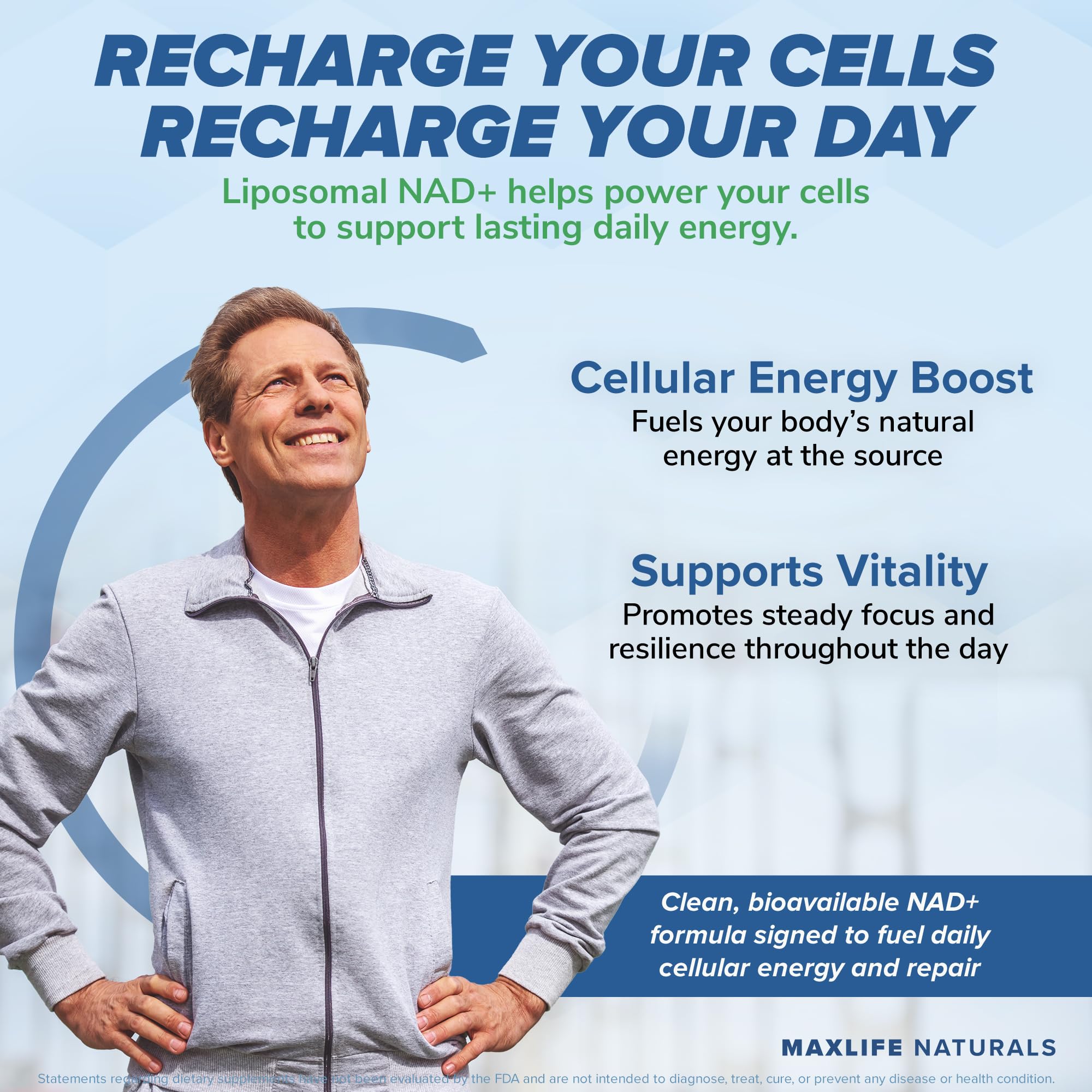 Liposomal NAD+ Trans-Resveratrol Supplement 1500mg - 120 Capsules - Liposomal NAD Supplements for Women and Men, High Purity-NAD Cell Regenerator, Cognitive & Anti Aging Supplement for Women & Men MAXLIFE NATURALS buy supplements canada