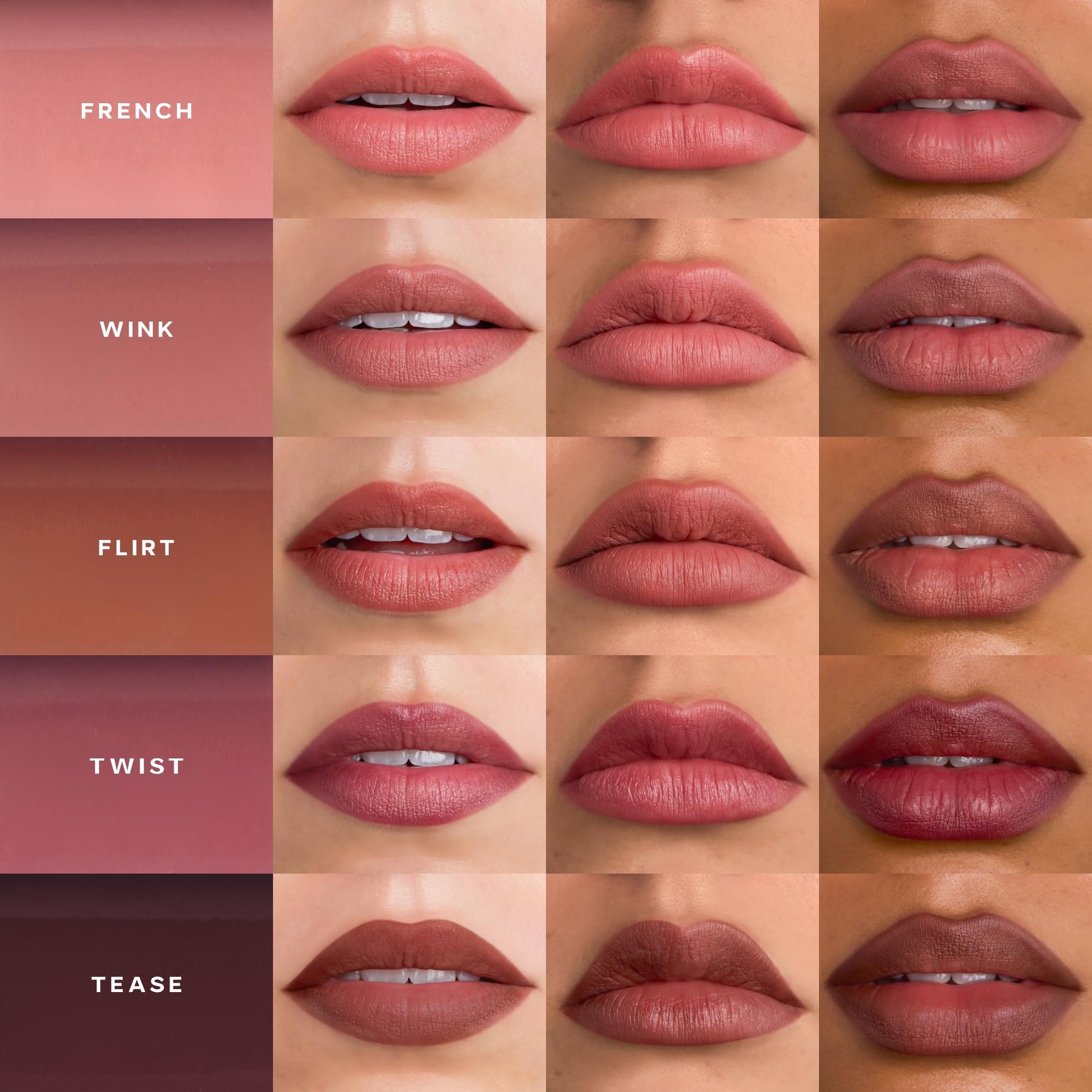 Saie Lip Liner 101 - Lip Pencil Made with a Creamy, Soft Matte Formula for a Naturally Framed or Fully Filled Look - Supercharged with Shea Butter & Jojoba Oil - Tease (.05 oz) Saie buy supplements canada