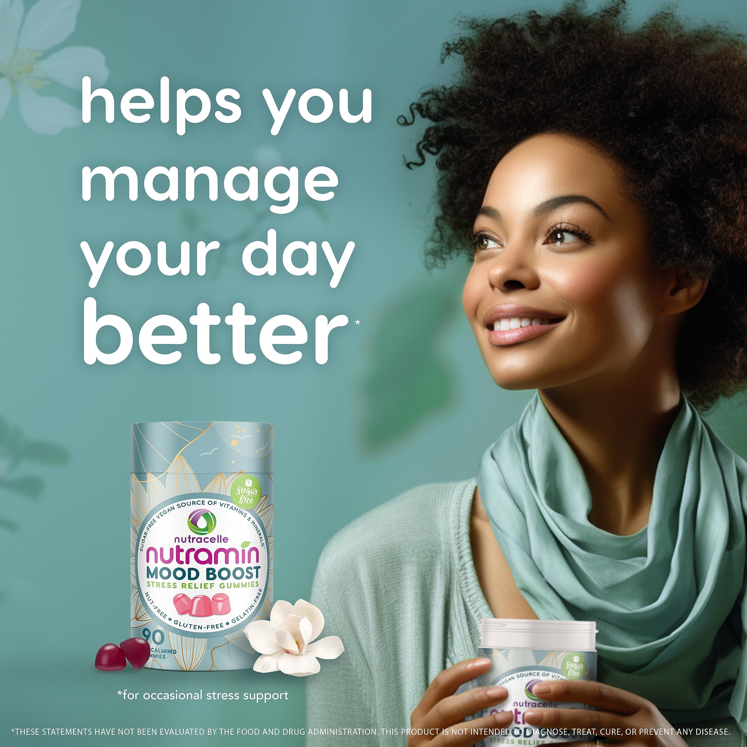 Nutracelle NUTRAMIN Mood Boost Multivitamin Gummy - Delicious & Yummy Anti-Stress Nutracelle buy supplements canada
