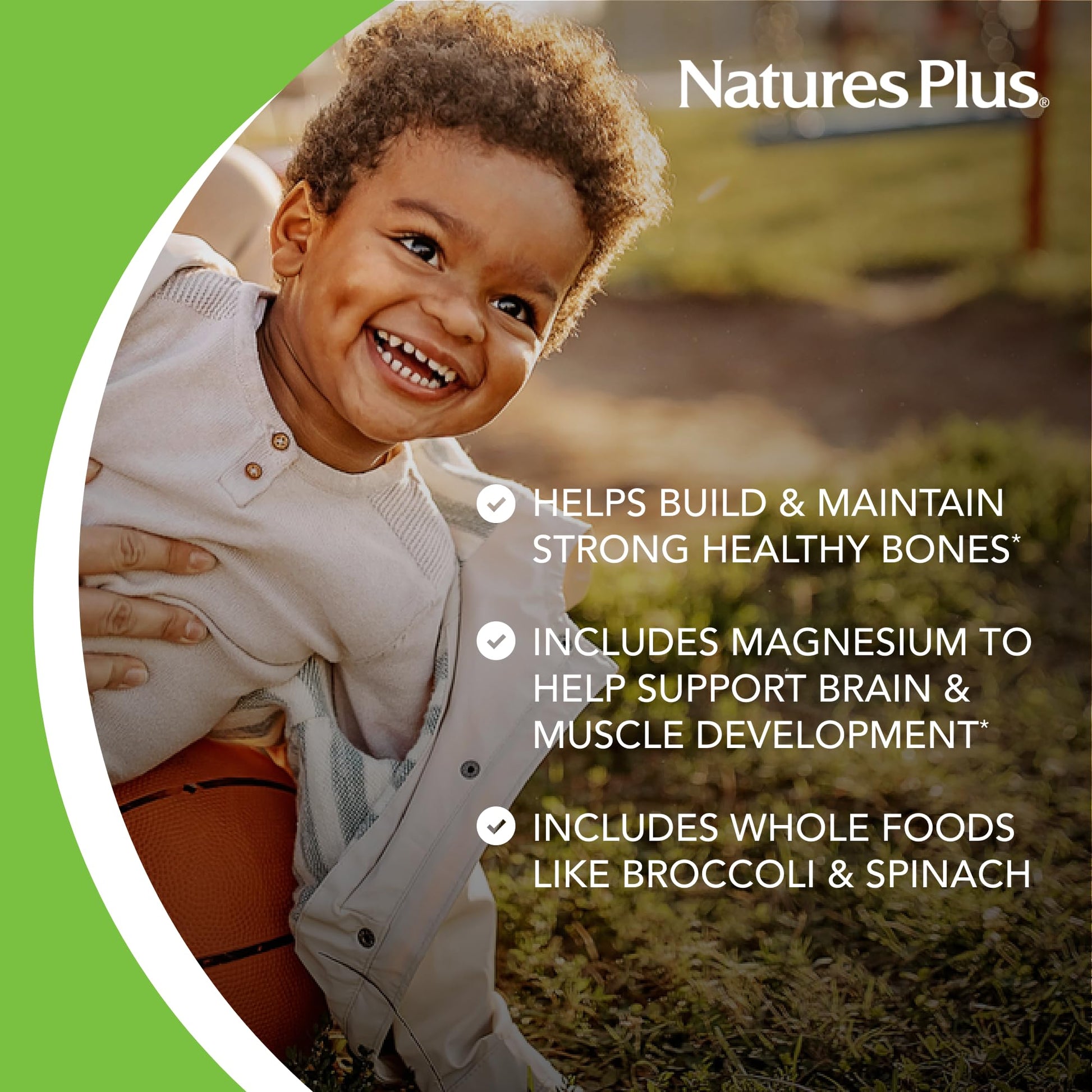 NaturesPlus Animal Parade Sugar-Free Children's Calcium, Vanilla Sundae Flavor - 90 Chewable Animal Shaped Tablets, Pack of 2 - Magnesium for Bone Health - Gluten Free - 90 Servings NaturesPlus buy supplements canada