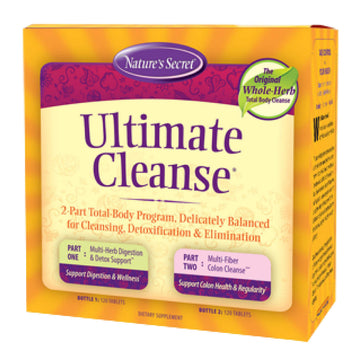 Nature's Secret Ultimate Cleanse 2-Part Total Body Detoxification & Elimination Supports Nature's Secret buy supplements canada