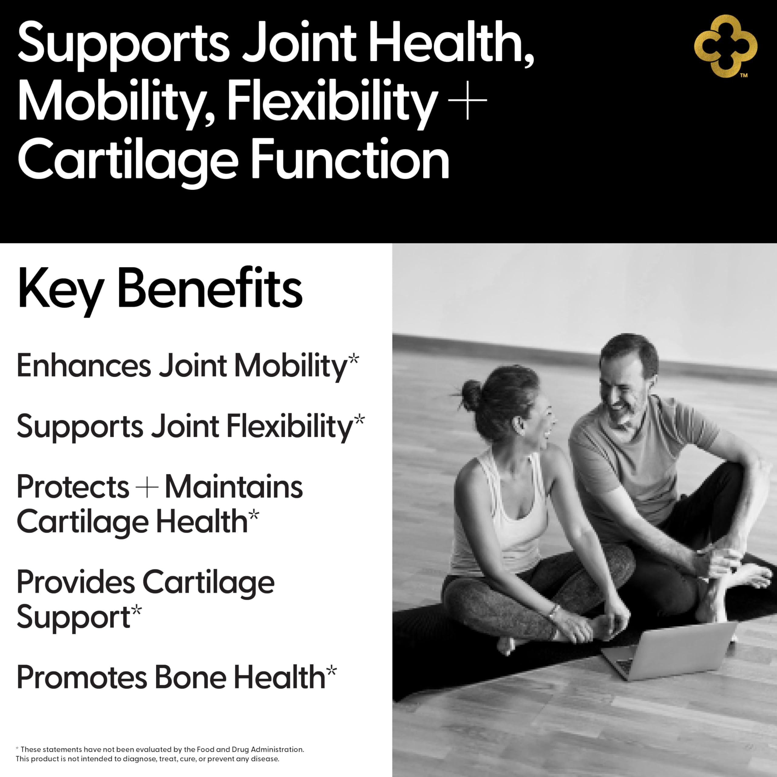 Campio Glucosamine Chondroitin MSM All-in-One Joint Support Supplement Turmeric, Hyaluronic Acid, Boswellia, Ginger Root, Bamboo, BioPerine, Black Pepper, Supports Joint Health & Flexibility 90 Count Campio buy supplements canada