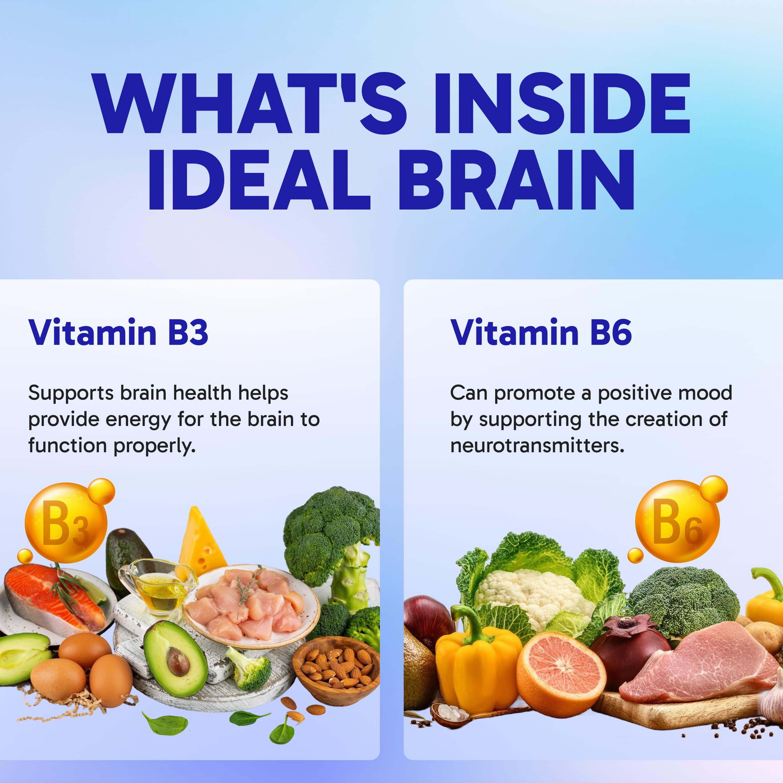 Clinical Effects Ideal Brain - Dietary Supplement for Nootropic Focus and Memory Support - 30 Capsules - B Vitamins, GABA, Alpha-GPC - Helps Support Mental Focus, and Optimal Brain Function Clinical Effects buy supplements canada