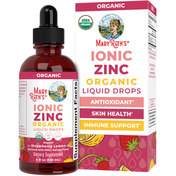MaryRuth's Organic Liquid Zinc Supplement for Kids & Adults | Immune Support | Skin Health | Antioxidant | Cellular Metabolism | Zinc Sulfate | Vegan | Non-GMO | Sugar Free | Gluten Free | 4 oz MARYRUTH'S buy supplements canada