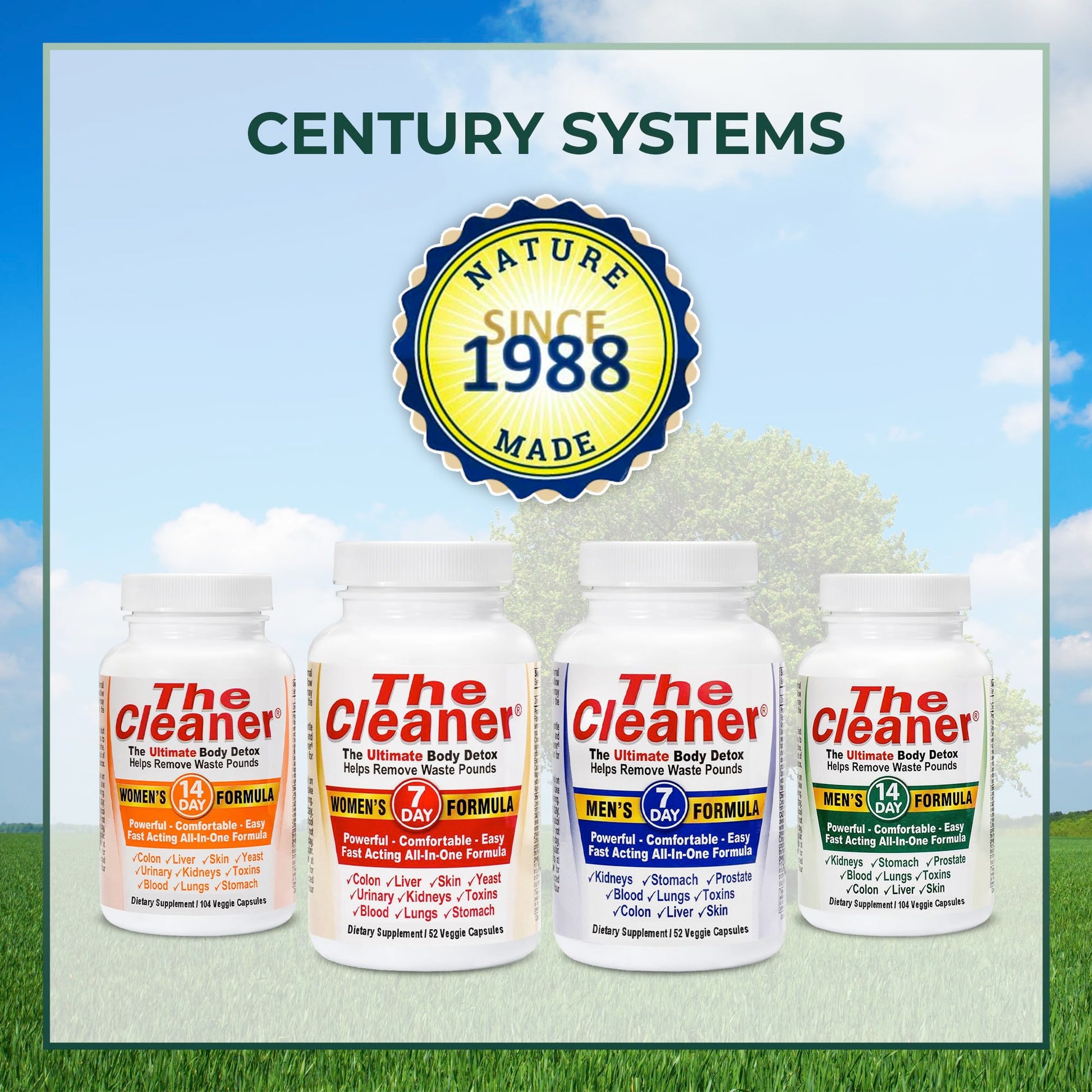 Century Systems The Cleaner Detox, Powerful 14-Day Complete Internal Cleansing Century Systems buy supplements canada