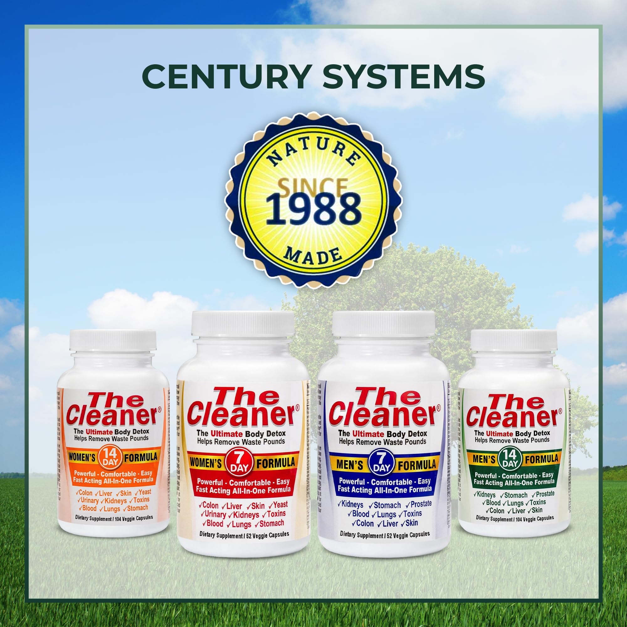 Century Systems The Cleaner Detox, Powerful 14-Day Complete Internal Cleansing Century Systems buy supplements canada