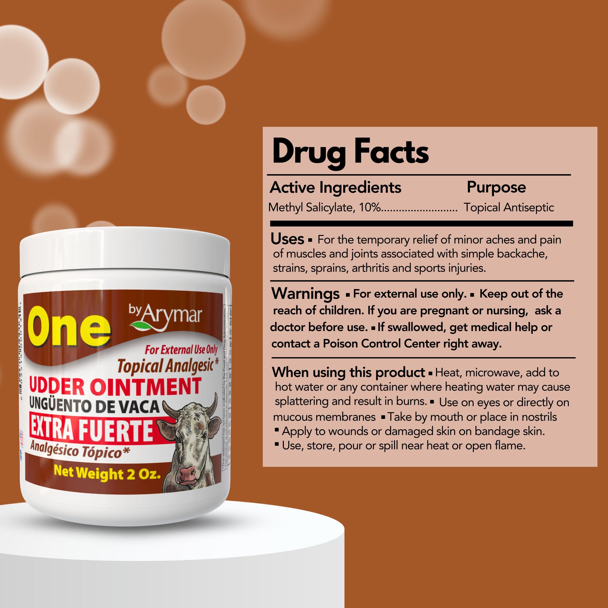 Arymar Udder Ointment: Intensive Soothing Cream for Muscle and Joint Comfort, Topical Balm for Tired Muscles and Skin manteinence, Traditional Formula, 2.6 oz Arymar buy supplements canada