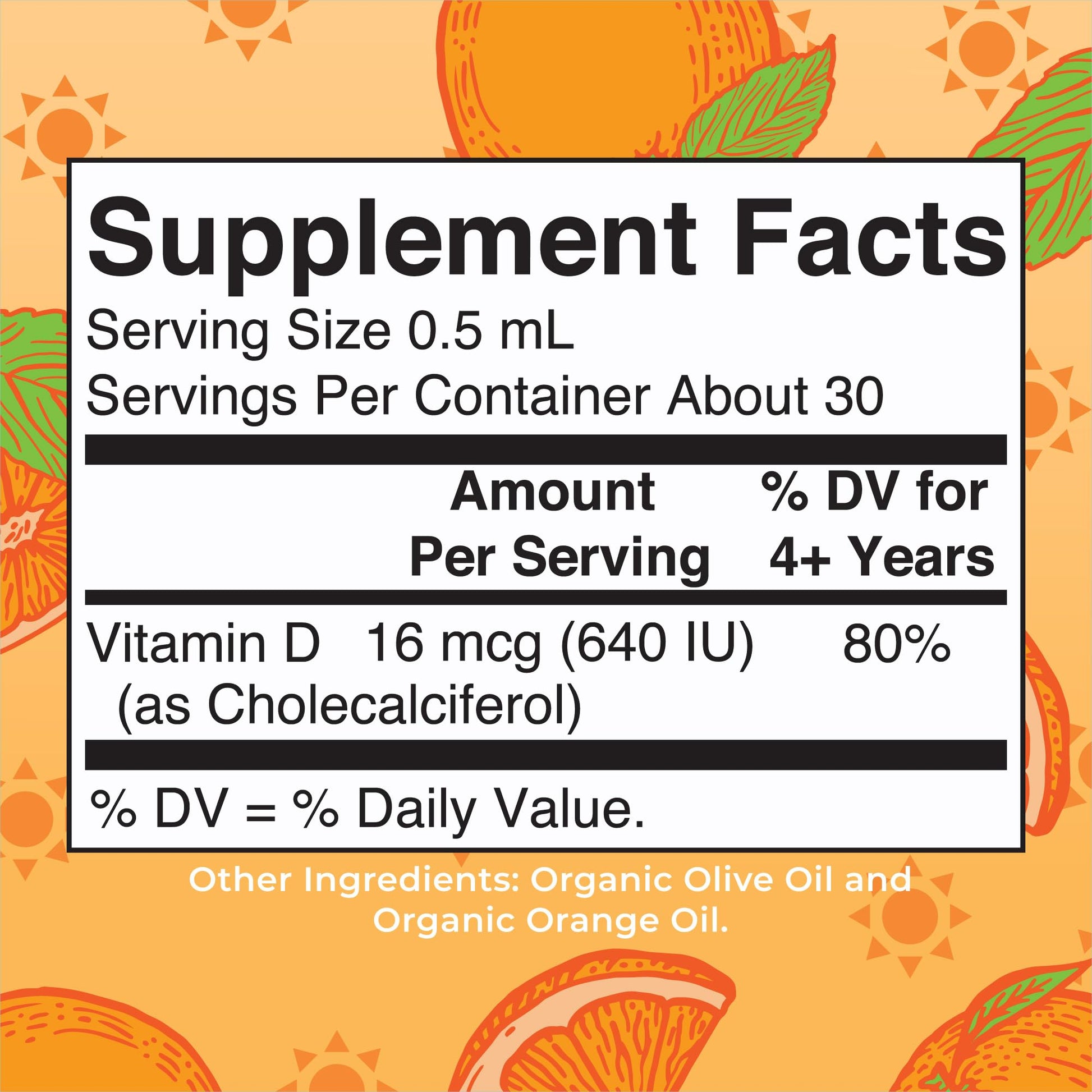 MaryRuth Organics USDA Organic Vitamin D3 Liquid Drops for Kids | 640 IU Vitamin D3 Per Serving | Kids Immune Support & Bone Health Supplement | Formulated for Ages 4-13 | 0.5oz | 30 Servings MARYRUTH'S buy supplements canada