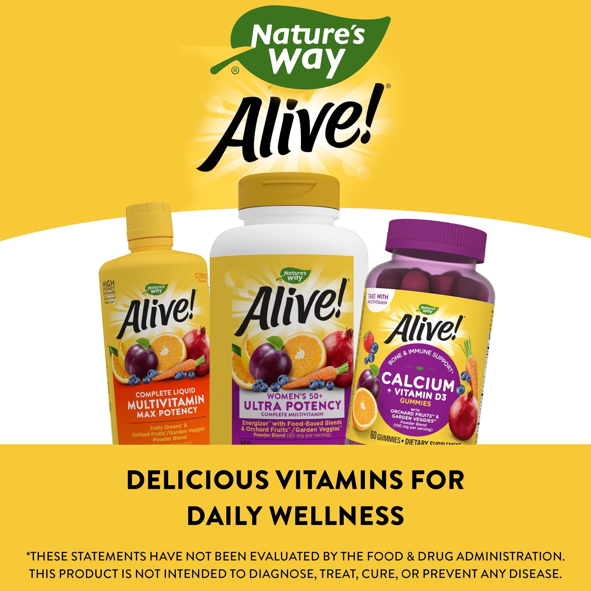 Nature’s Way Alive! Women’s 50+ Ultra Potency Complete Multivitamin Nature's Way buy supplements canada