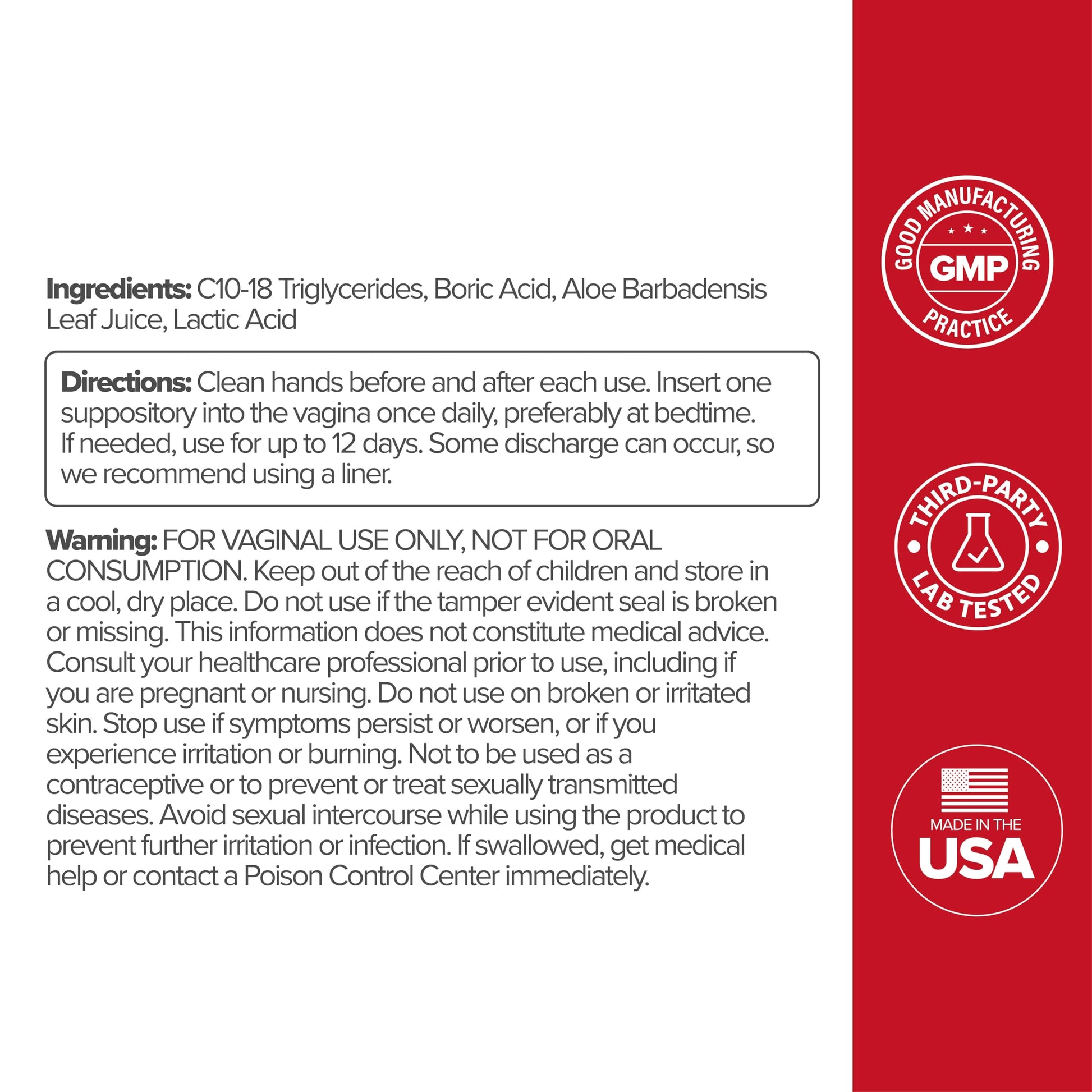 O Positiv URO Vaginal Probiotic and URO Boric Acid Vaginal Suppository Bundle O Positiv buy supplements canada