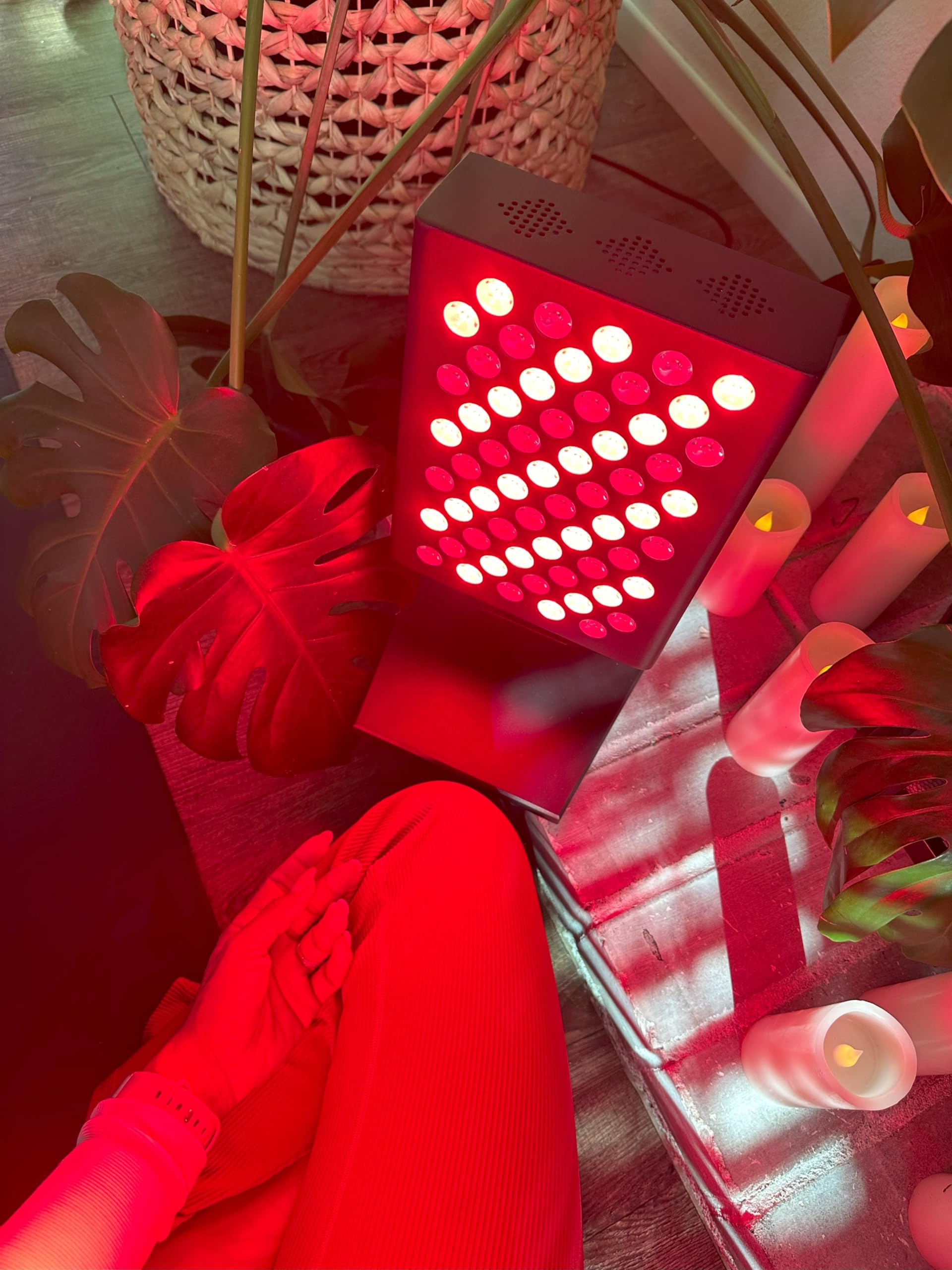 ADVARAYS Red Light Therapy Lamp: Infrared Heating Pad Pain Relief for Body 60 LEDs Panel Red Light ADVARAYS buy supplements canada