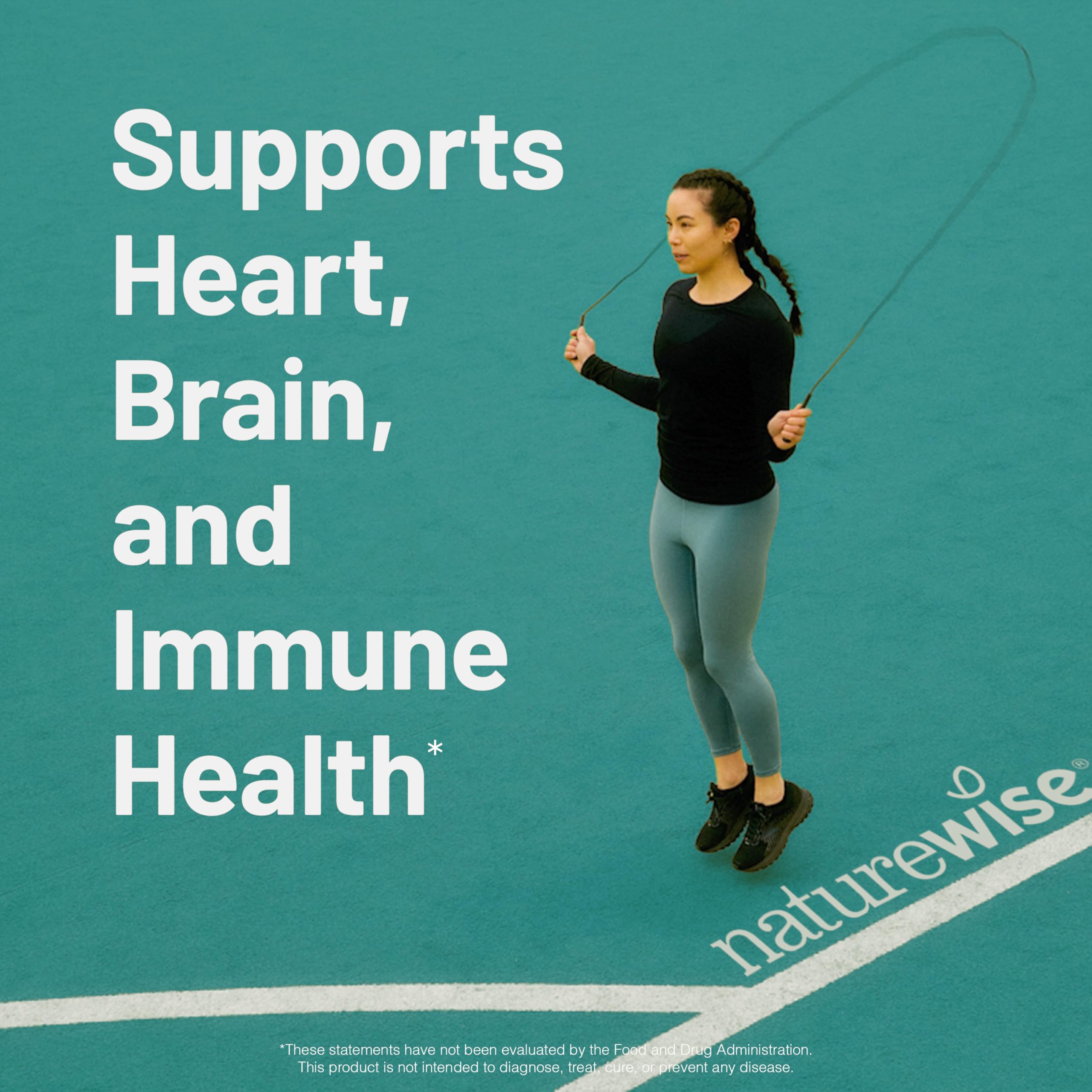 NatureWise Extra-Strength Omega 3 Fish Oil Supplement - 1000mg per Serving - 600 EPA & 400 DHA and Vitamin E - Support for Heart & Brain Health - Lemon Flavor NatureWise buy supplements canada
