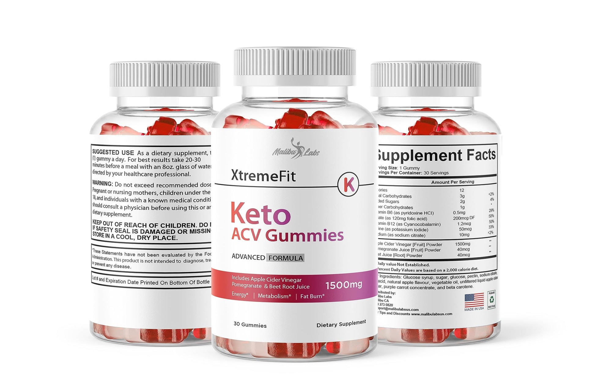 XtremeFit Keto ACV Gummies Weight Loss - 1500mg Once a Day, Strong Time Released Generic buy supplements canada