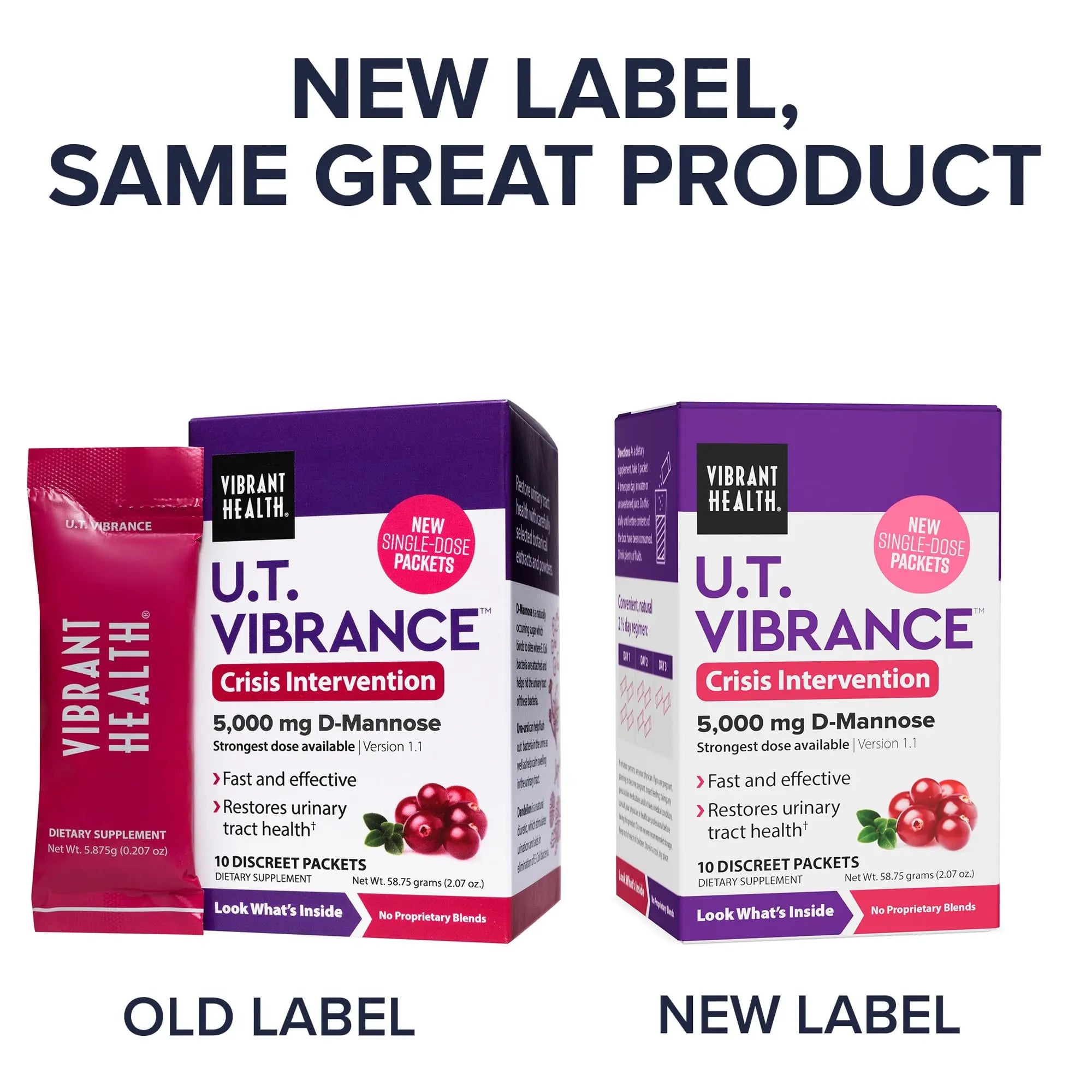 Vibrant Health, U.T. Vibrance Stick Packs, Crisis Intervention for Urinary Tract Health, 10 Servings Vibrant Health buy supplements canada
