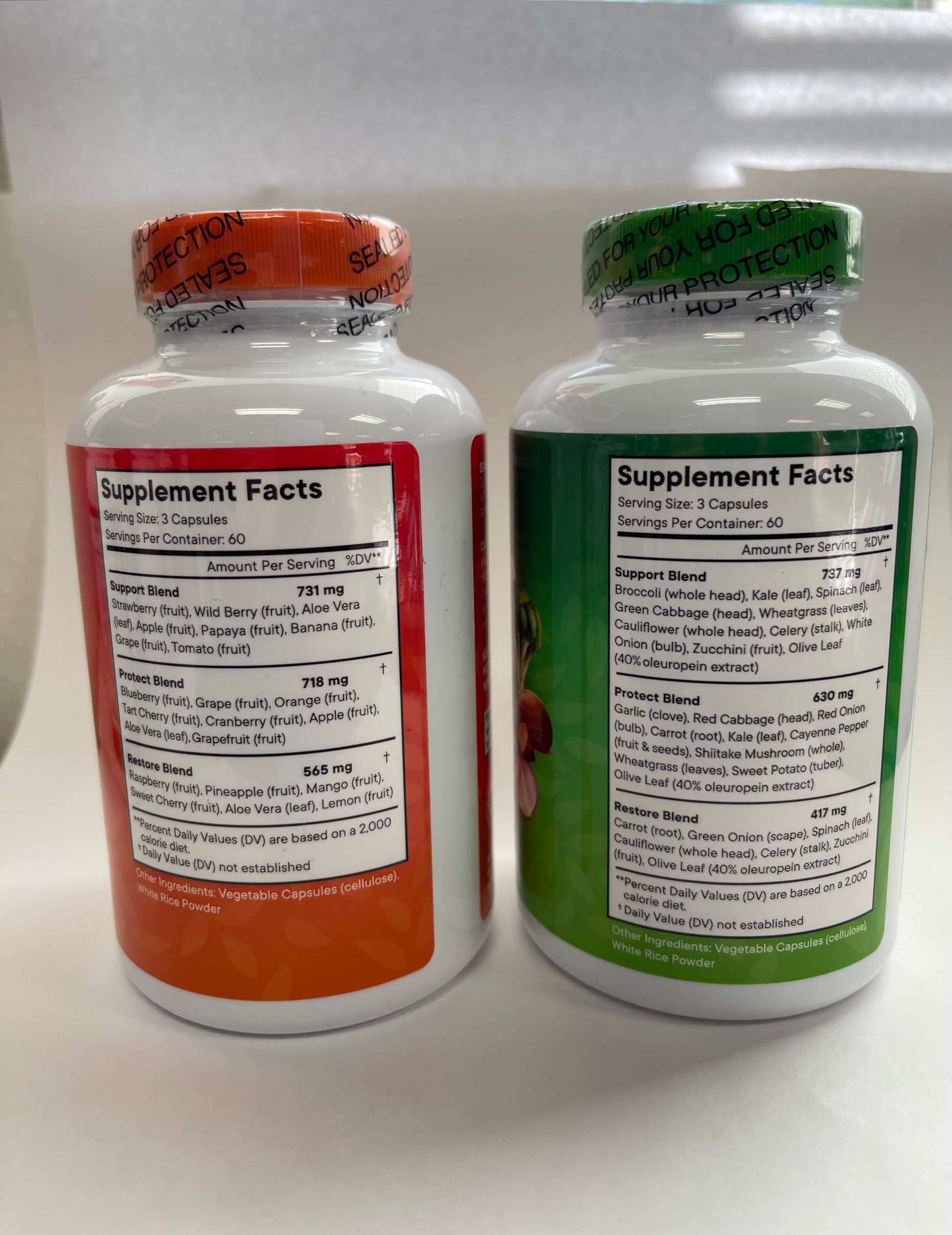 Superfood Fruit and Veggie Supplement - Fruit and Veggie Capsules 100% Whole Super Fruits and Super Vegetables Supplements & Vitamins, with Beta Carotene (720 Count (Pack of 4)) Superfood MD buy supplements canada