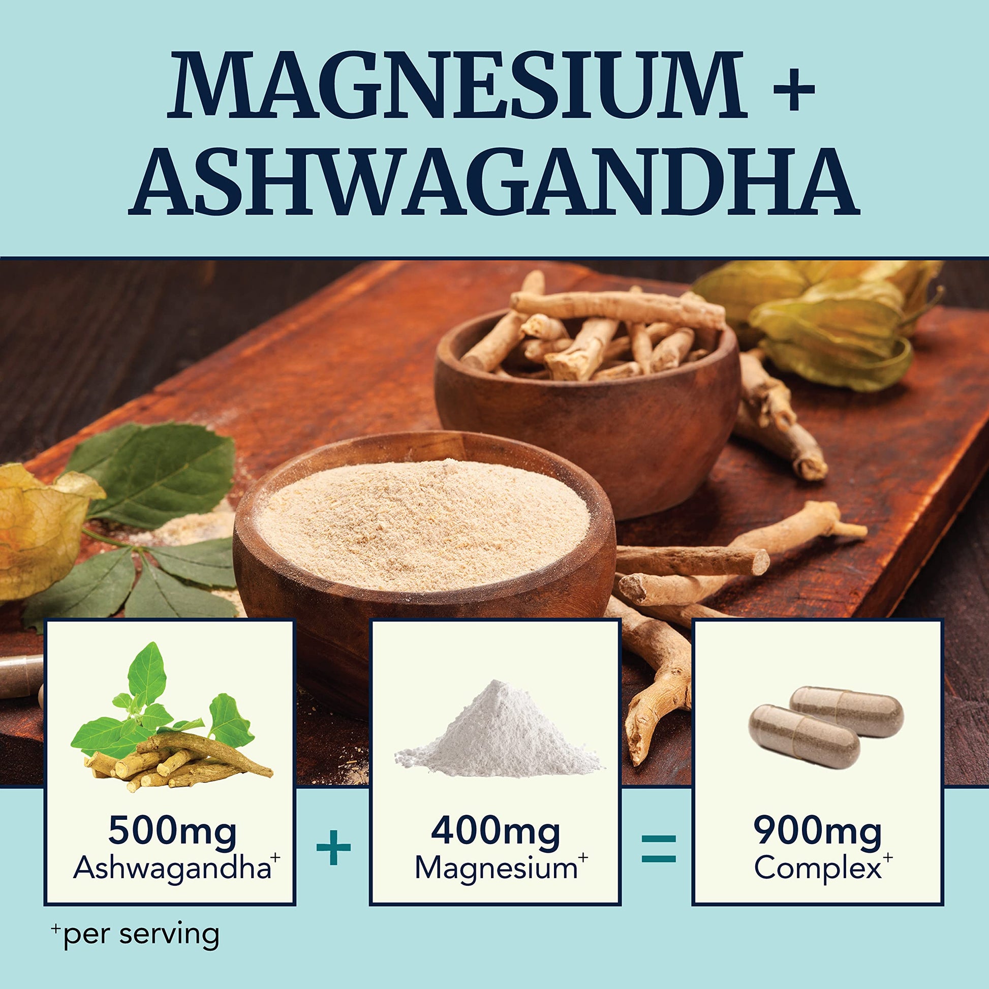Magnesium Ashwagandha | Calming Magnesium Supplement for Adults | Relax, Rest Nobi Nutrition buy supplements canada