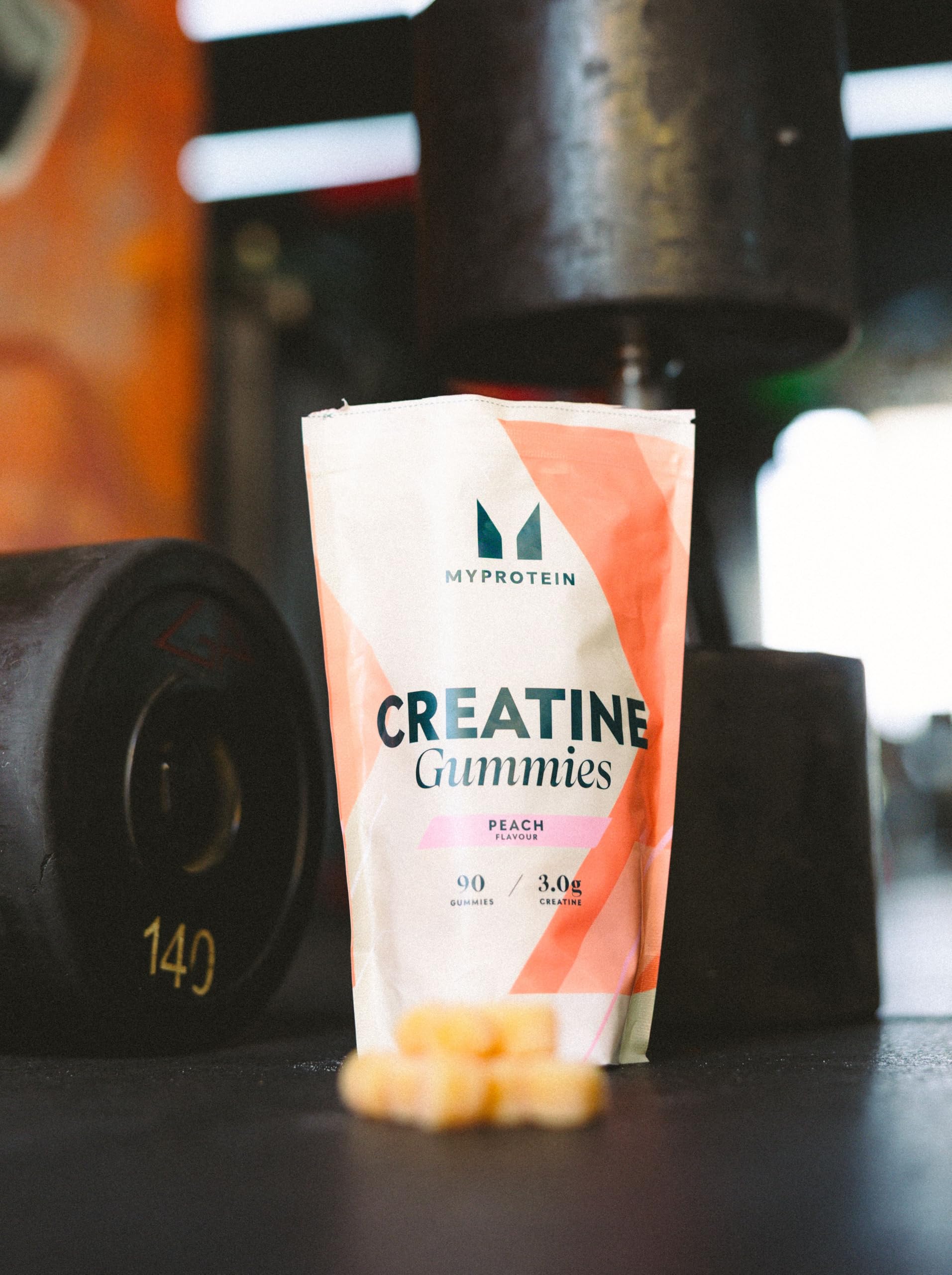 Myprotein Creatine Gummies, 5g Creatine Monohydrate per Serving, Peach, 90 Count, 18 Servings, Chewable Post/Pre Workout Strength & Recovery Sports Nutrition Supplement, Vegan, Non-GMO Myprotein buy supplements canada