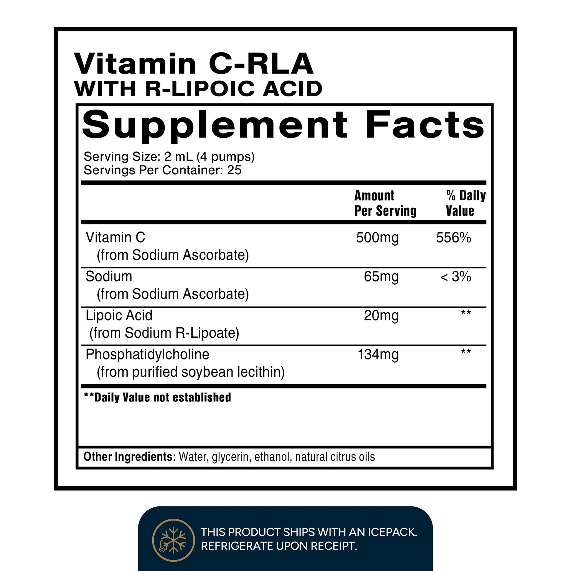 Quicksilver Scientific Vitamin C + R Lipoic Acid - Liposomal Vitamin C with RLA - Antioxidant, Detox & Immune Support Supplement - with Superior Absorption (50 ml) Quicksilver Scientific buy supplements canada