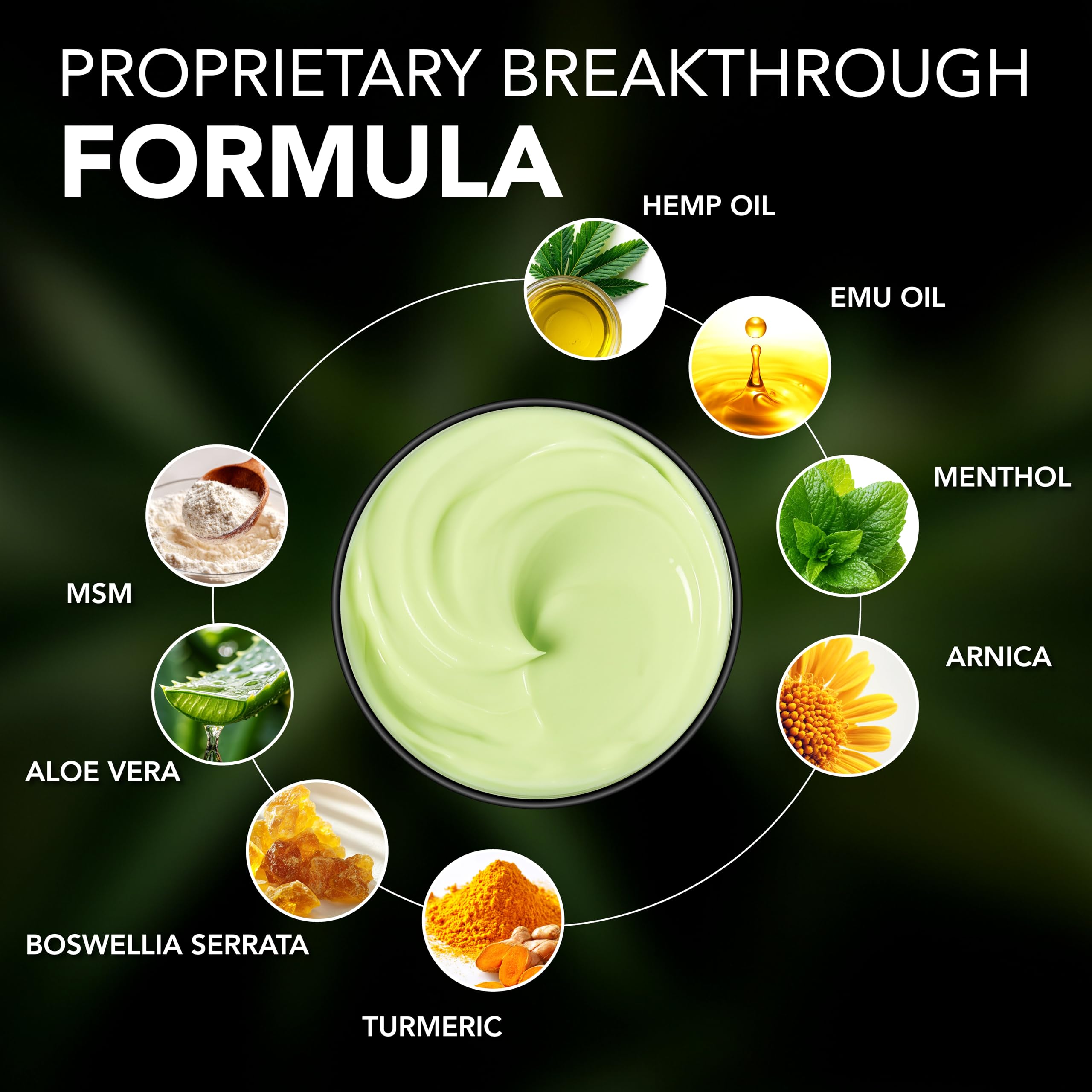 Hemp Cream Maximum Strength with Glucosamine, Arnica, Turmeric, MSM - Natural Hemp Oil Gel Rub - Fast Absorption, Non-Greasy - Advanced Formula - Formulated in USA - 4 FL OZ Arvesa buy supplements canada