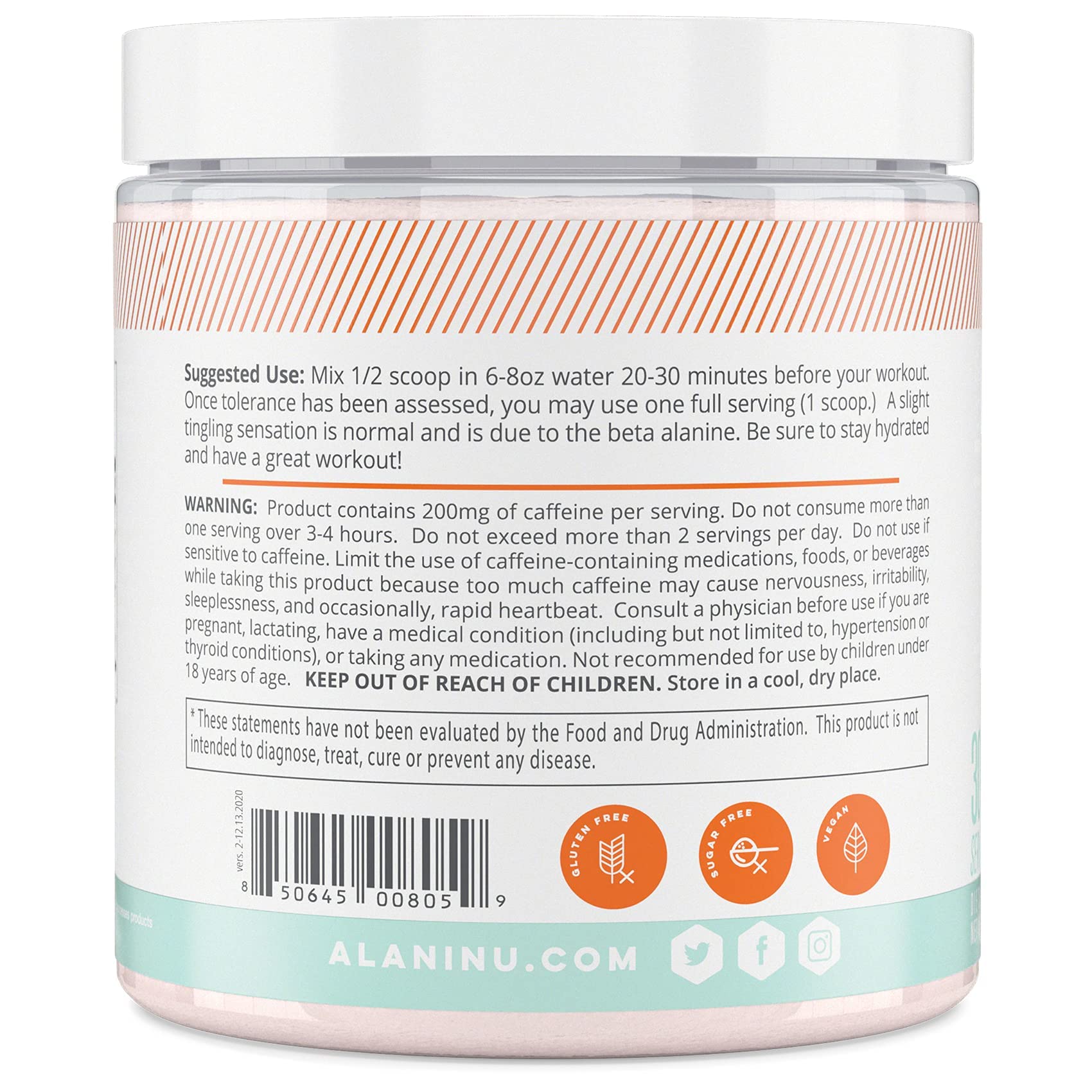 Alani Nu Pre Workout Powder | Amino Energy Boost | Endurance Supple Alani Nu buy supplements canada