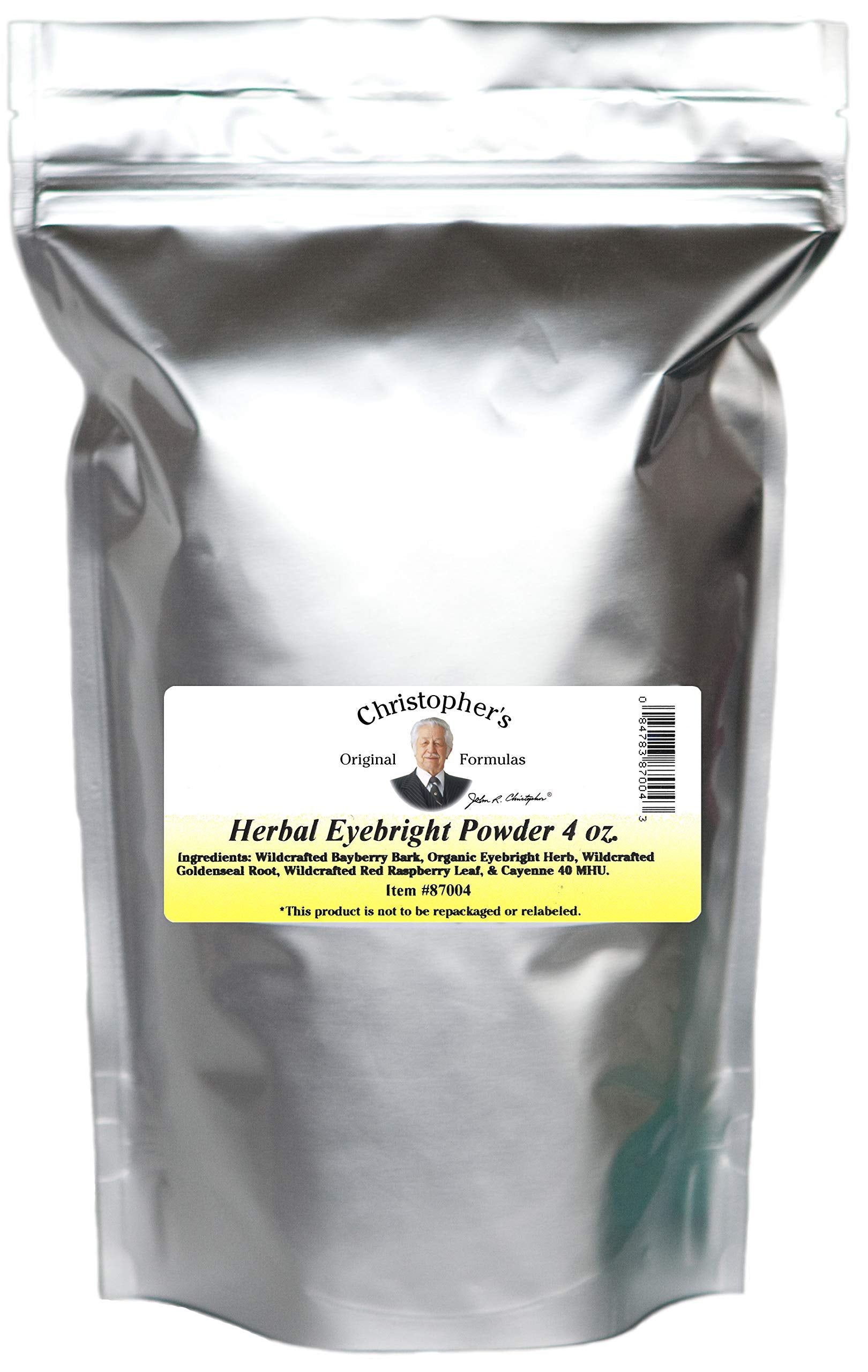 Christophers Original Formulas Herbal Eyebright Powder 4 OZ Christopher's Original Formulas buy supplements canada