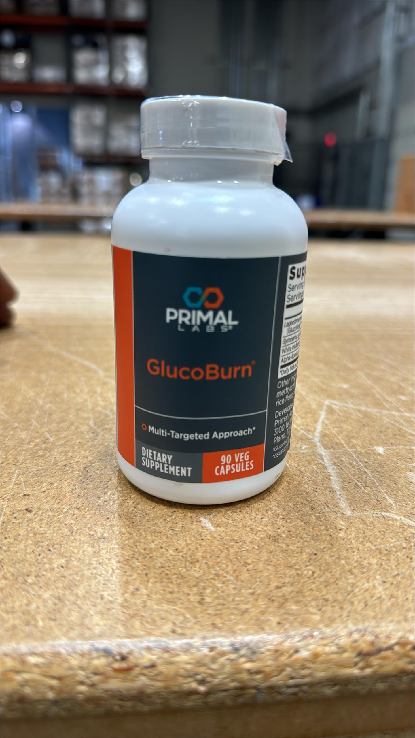 Primal Labs GlucoBurn Support Supplement with White Mulberry Leaf Extract and Alpha Lipoic Acid, 90 Veg capsules Primal Labs buy supplements canada