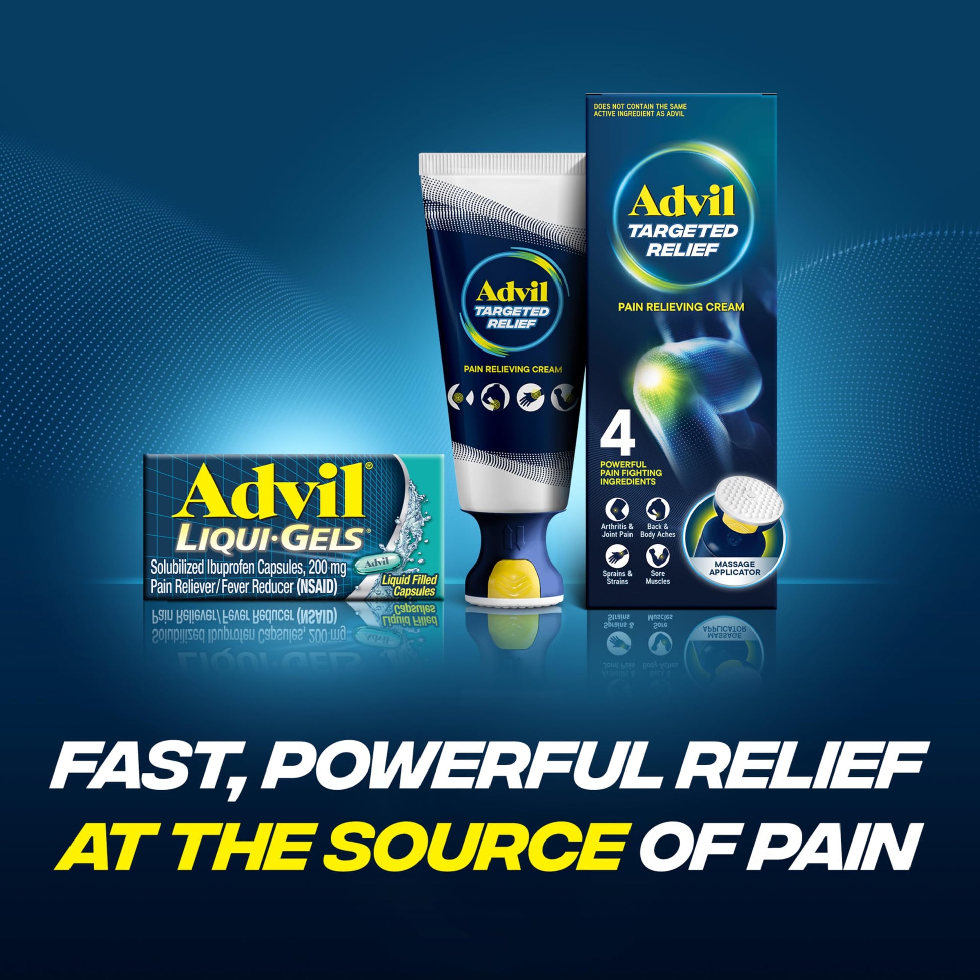 Advil Liqui-Gels Pain Reliever and Fever Reducer, Pain Medicine for Adults with Ibuprofen 200mg for Headache, Backache, Menstrual Pain and Joint Pain Relief - 200 Capsules, Advil PM Ibuprofen - 2 Ct Advil buy supplements canada