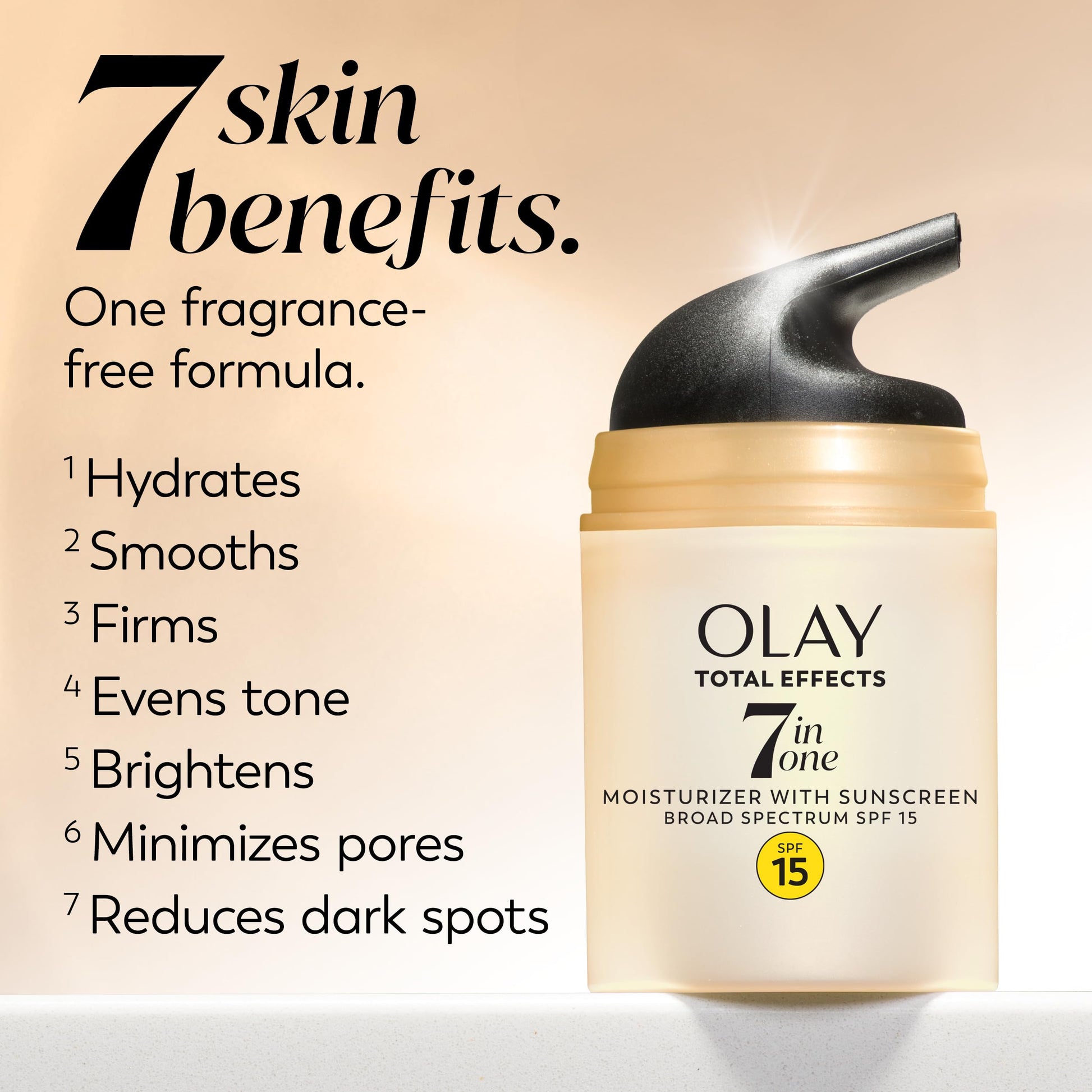 OLAY Total Effects 7-in-1 Anti-Aging Face Moisturizer with SPF 15, Fragrance-Free 1.7 oz Olay buy supplements canada
