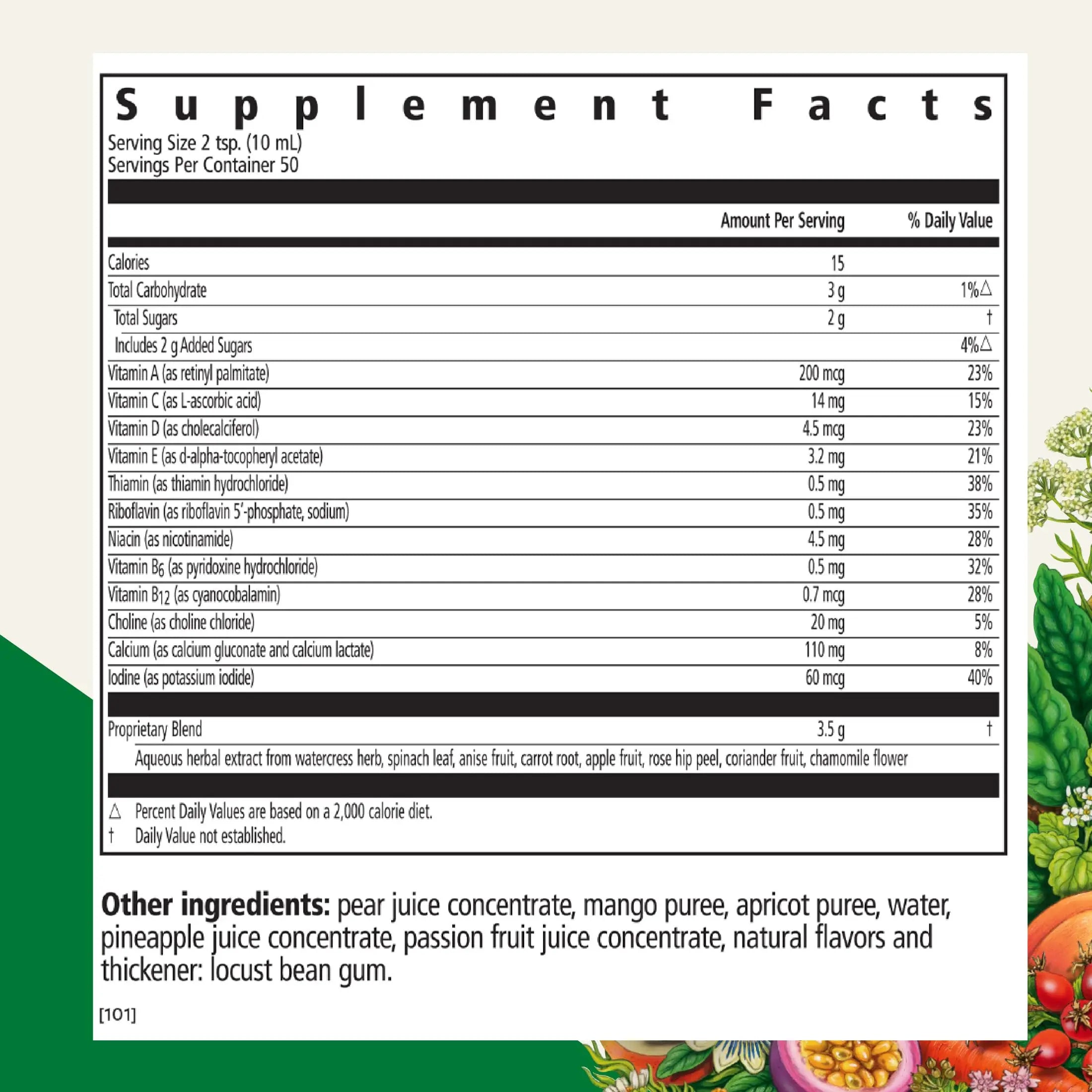 Floradix Kinder Love Children's Multivitamin - Herbal Supplement - Liquid Multivitamin for Kids - Vitamins A, C, D & E, Calcium & More Floradix buy supplements canada