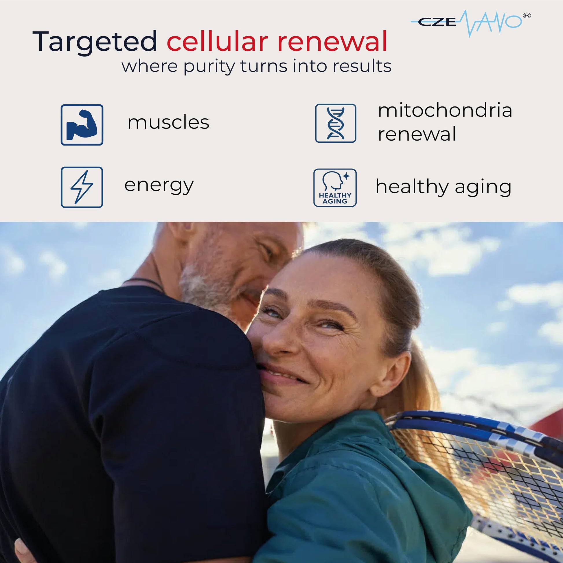 CzeNano Longevity – Ultra-Pure Urolithin A Supplement 1000 mg | Mitochondrial Support, Cellular Energy & Muscle Strength | Third-Party Tested COA | 60 Vegan Capsules CzeNano buy supplements canada