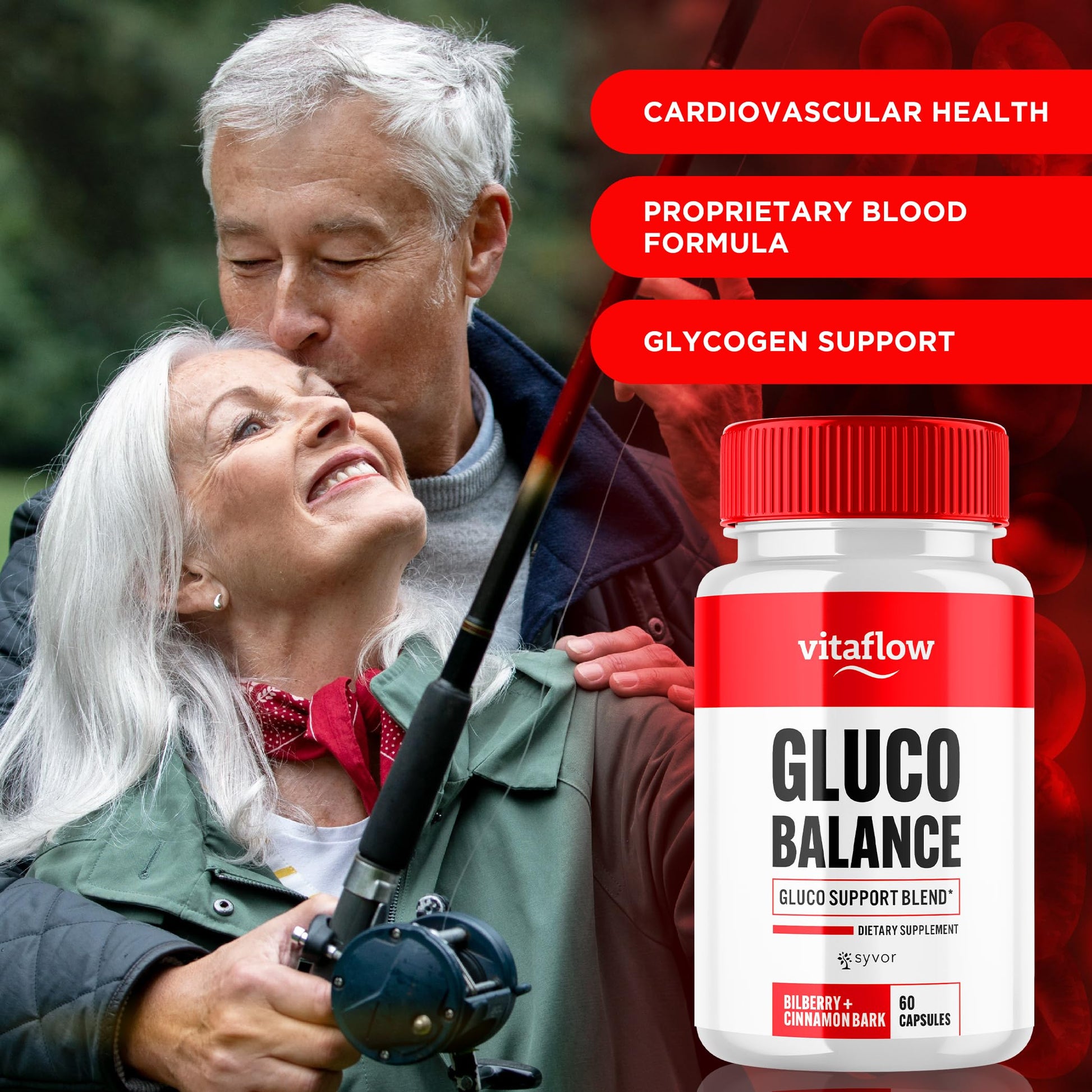 (3 Pack) Vitaflow Balance Support Supplement Capsules, Official VitaFlow Support Supplements Pills with All Natural Premium Ingredients, Vita Flow Advanced Glyco Balance for Men & Women (180 Capsules) Syvor buy supplements canada