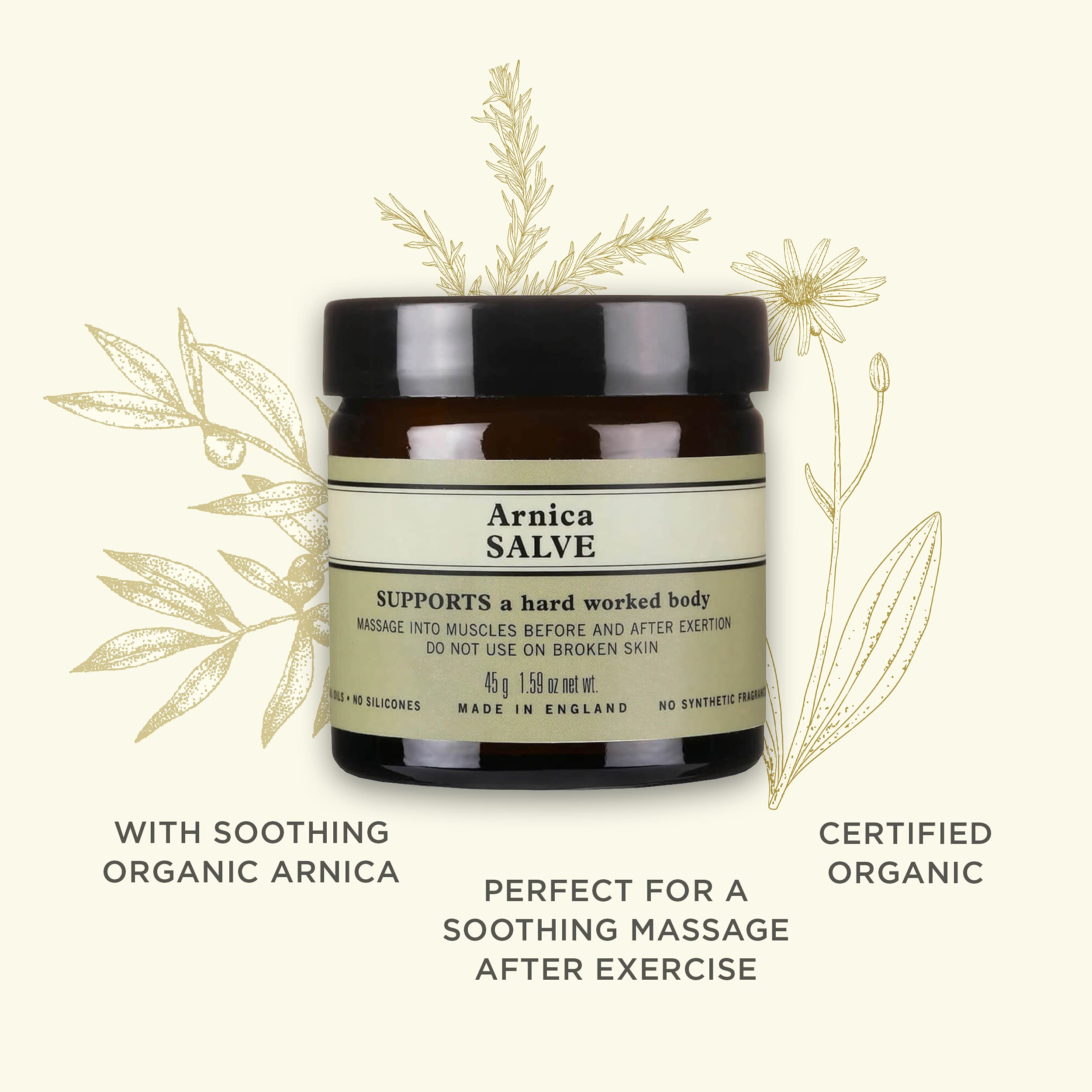 Neal's Yard Arnica Salve with Nourishing Oils & Soothing Beeswax for Sore Muscles, Aches & Stiffness, Vegetarian Approved, Cruelty Free,1.59 oz Neal's Yard Remedies buy supplements canada