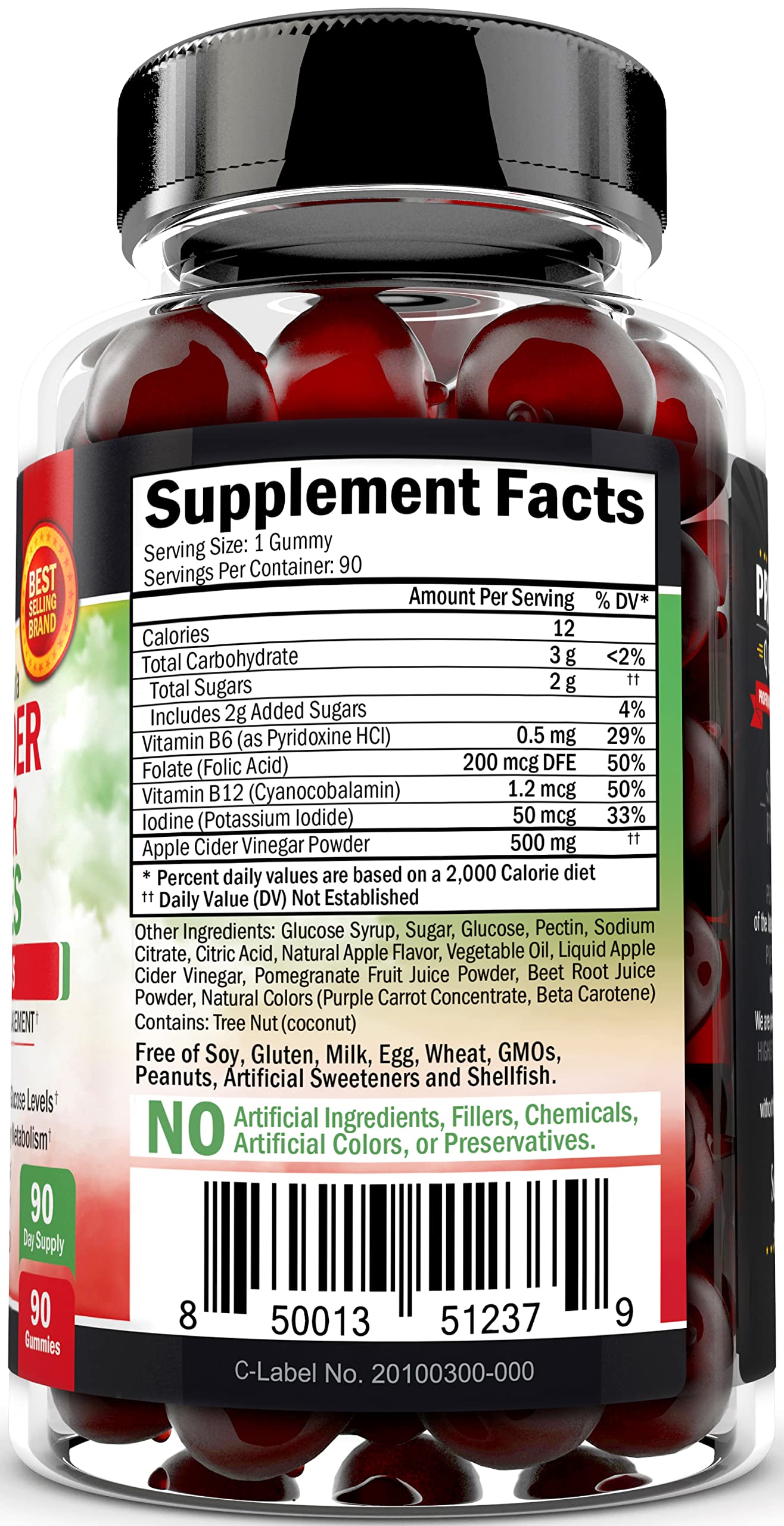 Apple Cider Vinegar Gummies for Weight Loss - ACV Gummies with The Mother BioSchwartz buy supplements canada