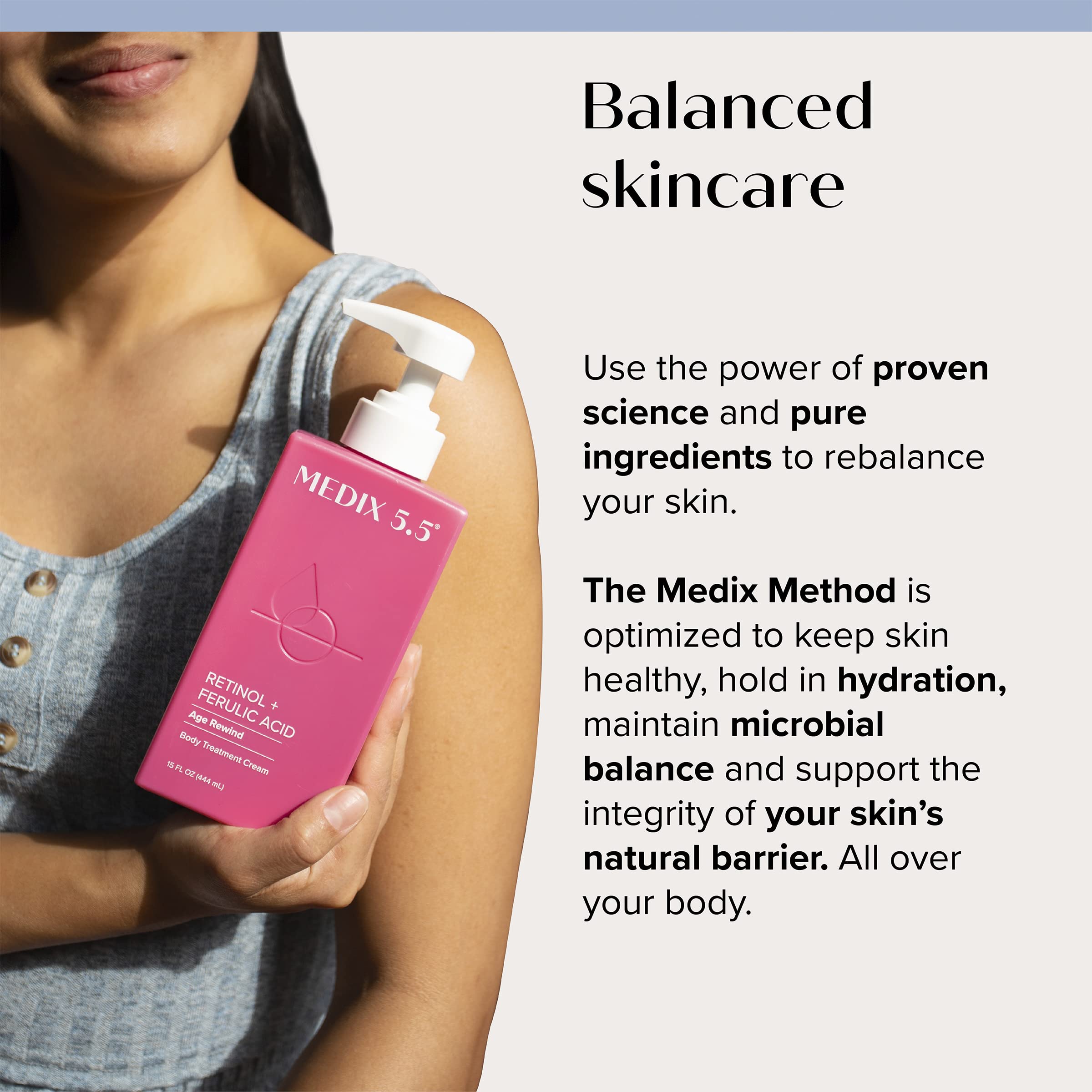 Medix 5.5 Retinol Body Lotion + Hyaluronic Acid Cream, Moisturizer Body & Face Lotion Medix 5.5 buy supplements canada