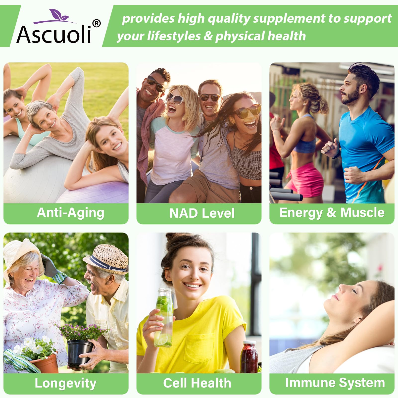 99% Ultra Purity NMN 500mg + Trans-Resveratrol 600mg, 1150mg NMN Resveratrol Supplement, 3-in-1 Advanced Formula for Boost* NAD, Cell, Immune, Energy & Muscle, Healthy Aging, Stabilized Form - 60 Caps Ascuoli buy supplements canada