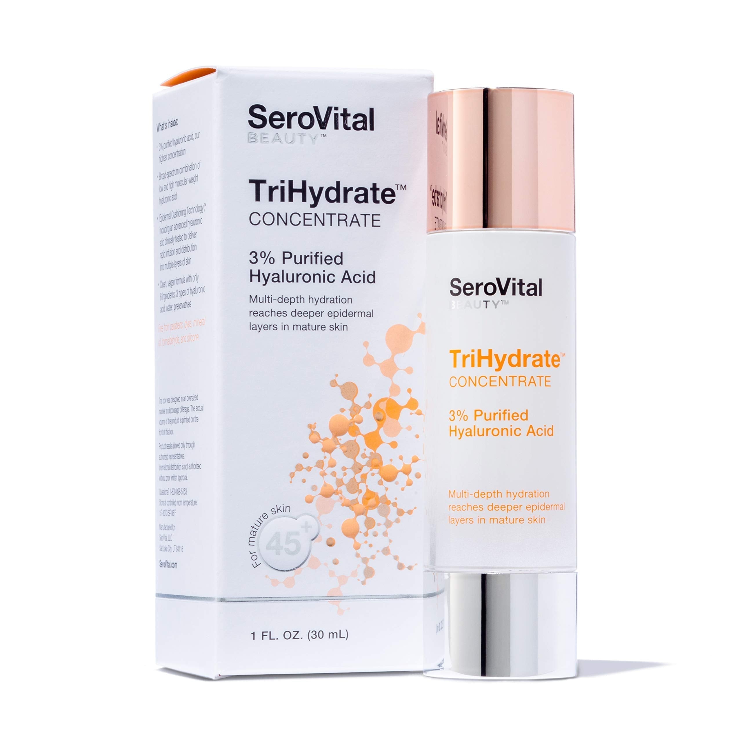 SeroVital Beauty TriHydrate Concentrate - 3% Hyaluronic Acid - 3 Forms - Anti Aging Serovital buy supplements canada