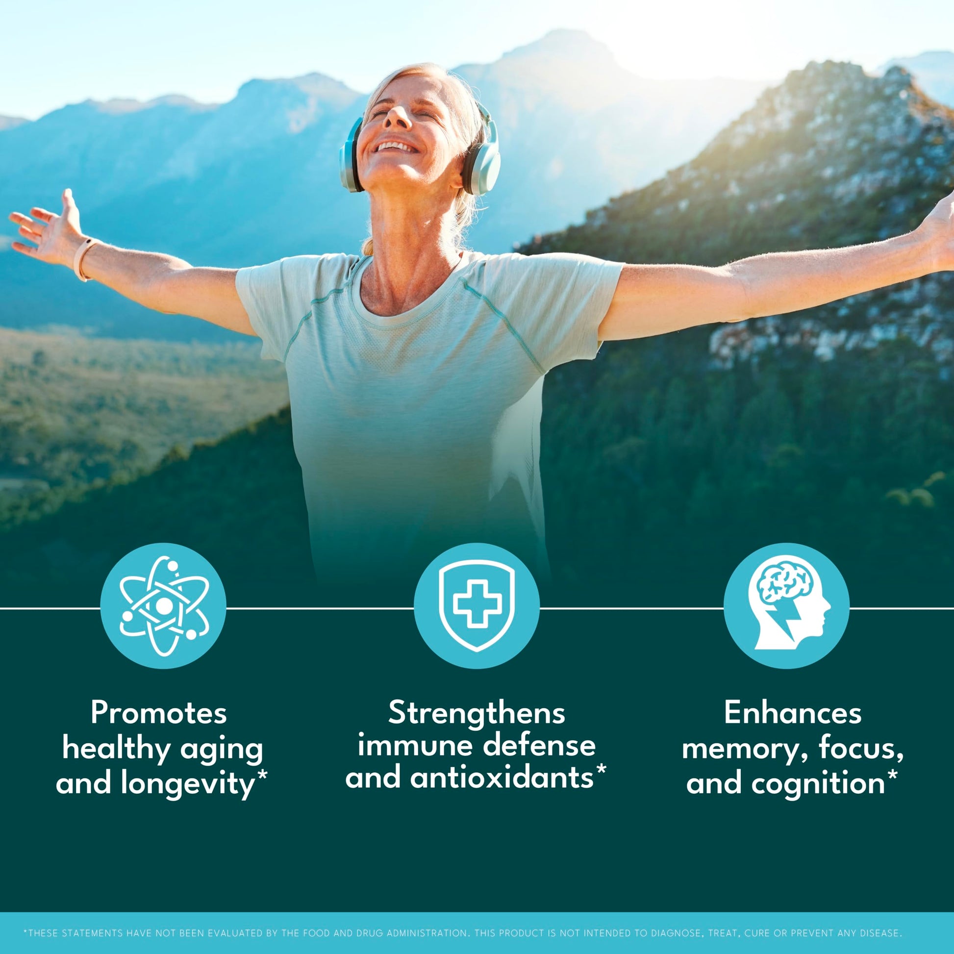 NEW AGE NAD+ Supplement Complex – NAD+ 300 mg with Astaxanthin, Urolithin A, Resveratrol, CoQ10 & Antioxidant Blend – Cellular Energy, Support or Women & Men – Vegan, Non-GMO- 120 Count NEW AGE buy supplements canada