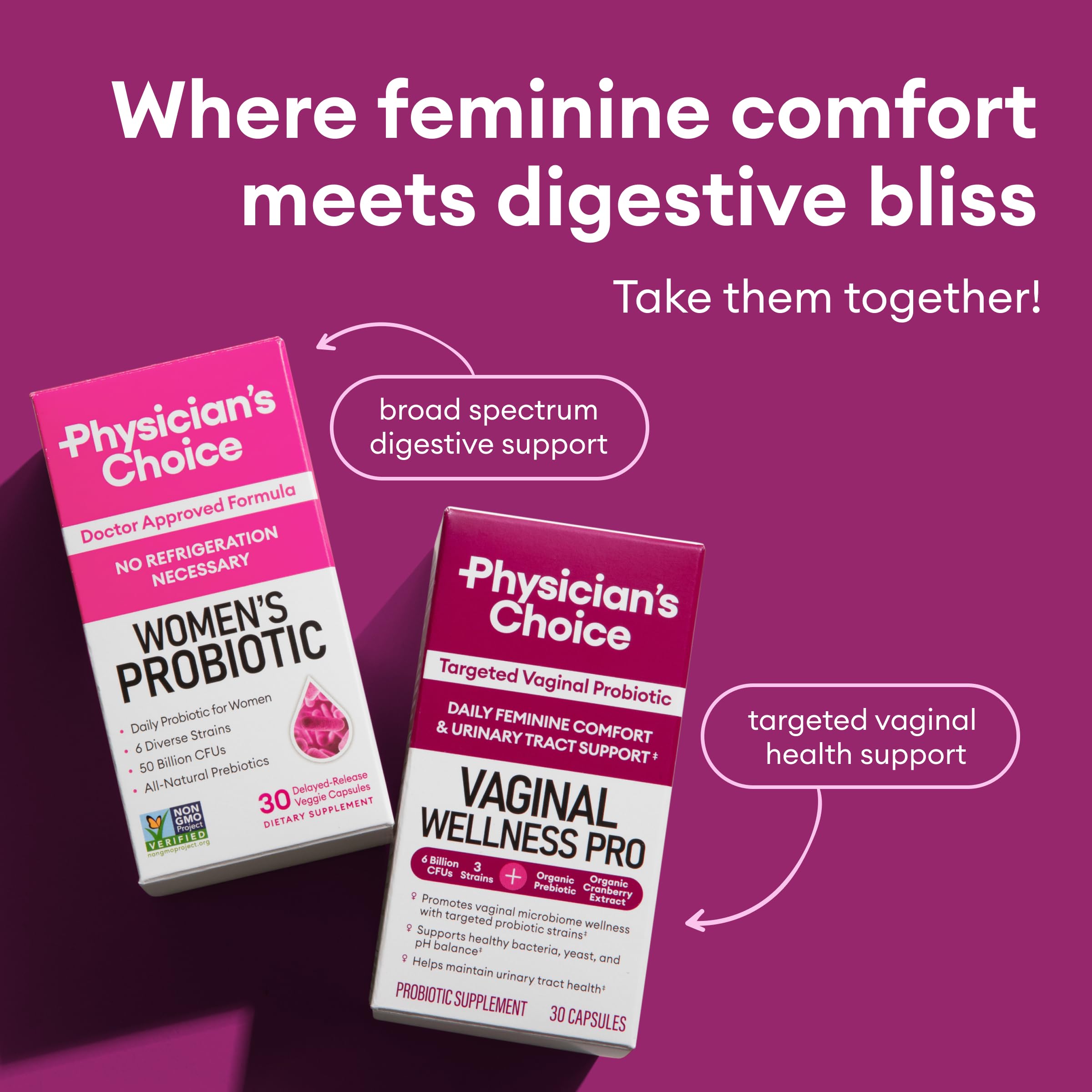 Physician's Choice Vaginal Probiotics for Women - Unique with Licorice Root - PH Balance Physician's Choice buy supplements canada