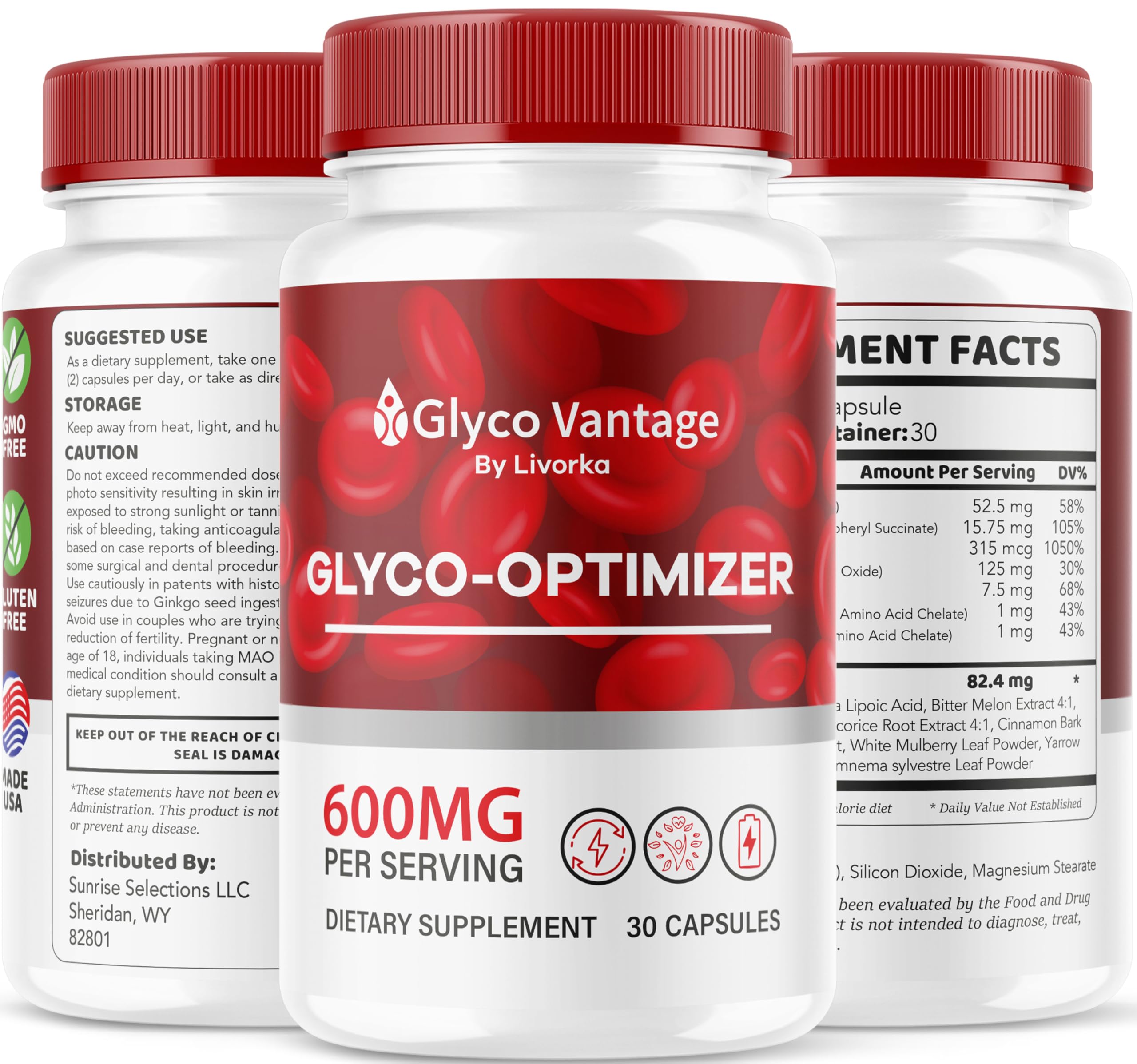 (2 Pack) Glyco Vantage Glyco Optimizer, Glyco Vantage, Glyco Vantage Capsules, Glyco Vantage Joint Optimizer, GlycoVantage Glyco Optimizer Pills, Glyco Vantage Support, 60 Capsules For 2 Months LIVORKA buy supplements canada