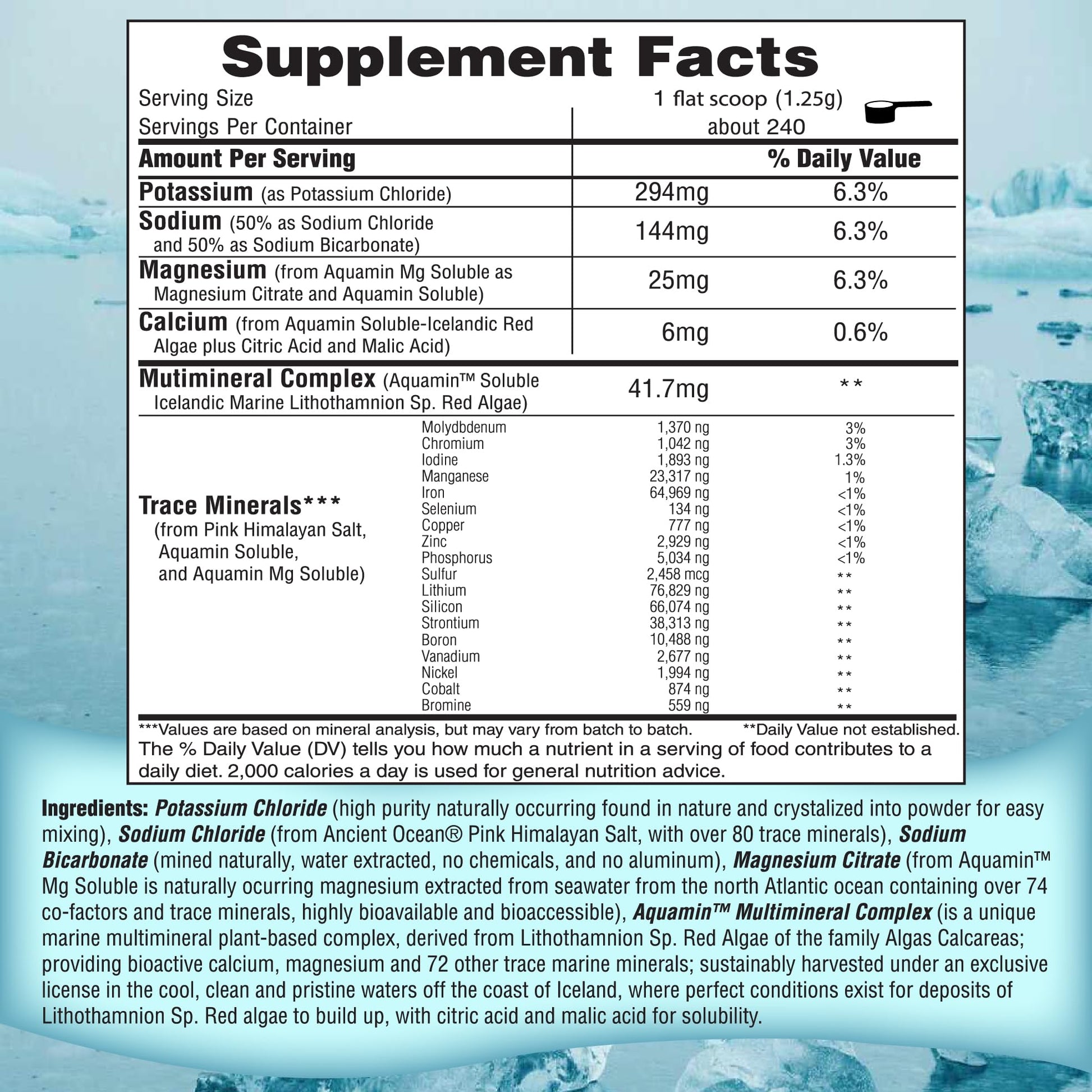 FAST LYTE No Sugar Electrolytes Powder in the Raw | Mix in Coffee, Soup, Juice, Water, Smoothies, Broth, Anything | No Sweeteners or Flavorings | Keto & Sugar Free | Non-GMO & Vegan FAST LYTE buy supplements canada