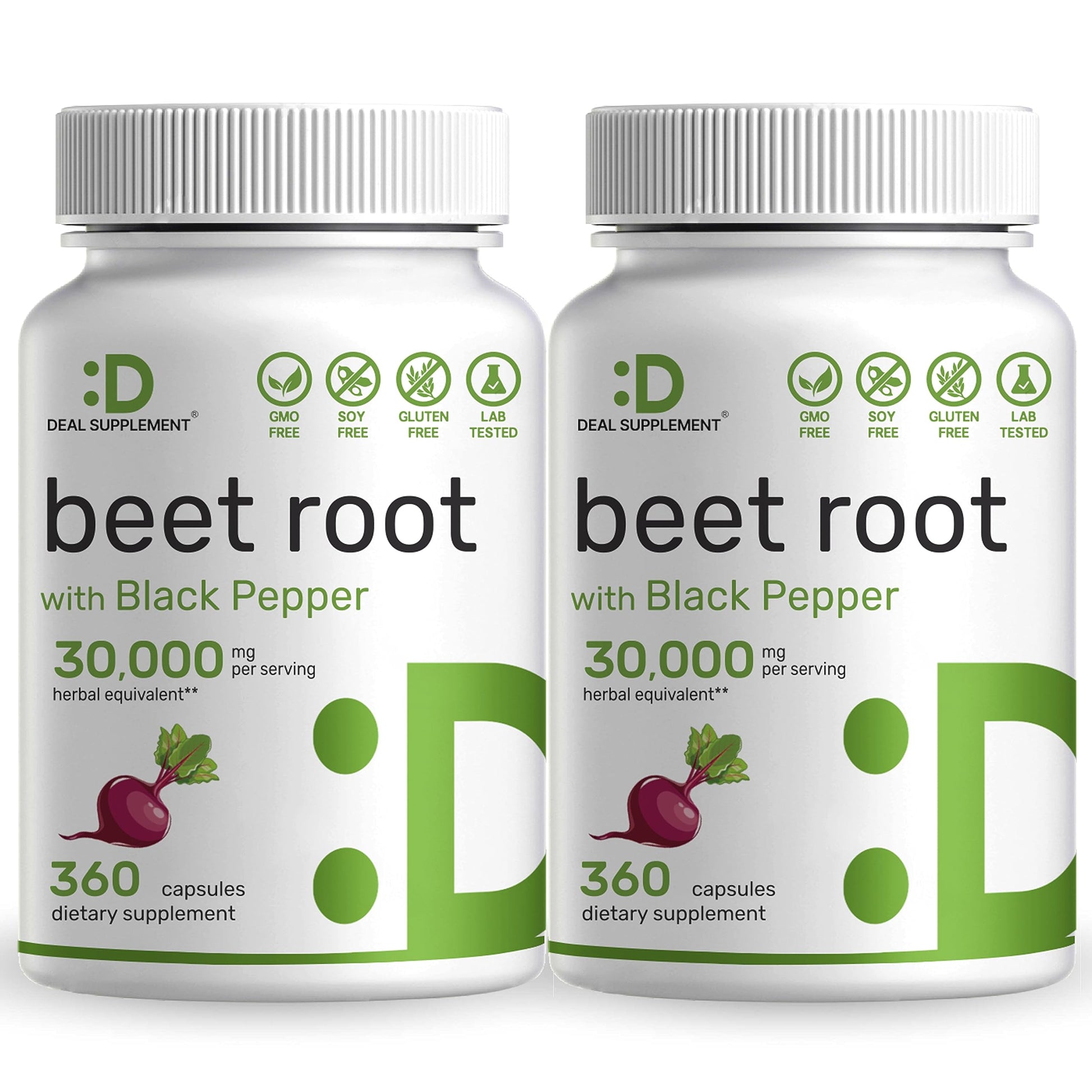 Two Pack Beet Root Capsules 30000mg Per Serving, 720 Counts | with Black Pepper Extract Eagleshine Vitamins buy supplements canada