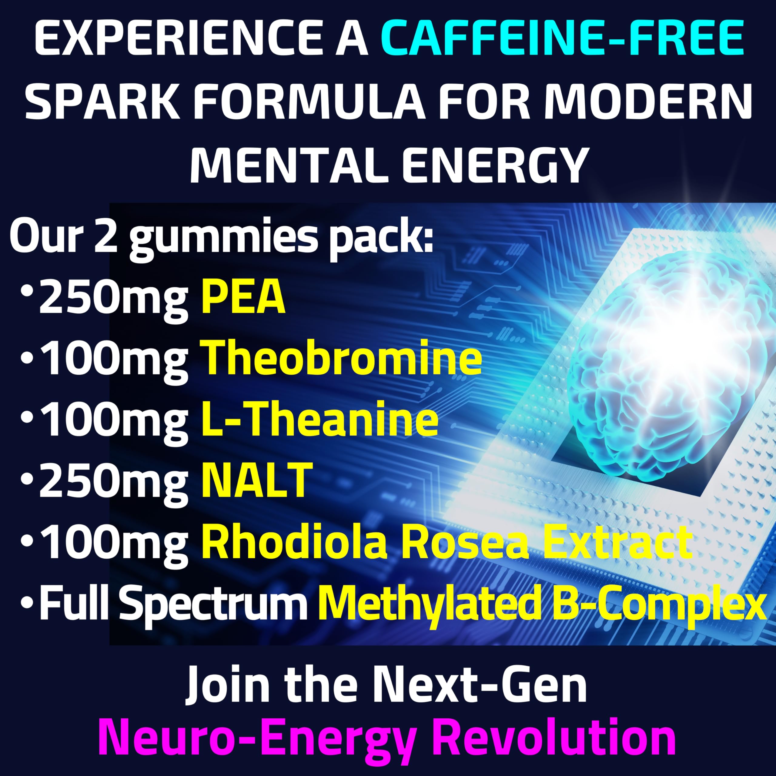 Rhodiola Rosea NALT N-Acetyl-L-Tyrosine Methylated Vitamin B Complex L-Theanine Gummies w P5P B6 5-MTHF B9 Folate Methyl B12 Methylcobalamin B3 Niacinamide, Supplement Powder Capsule Pill Supplements SHIZAM buy supplements canada