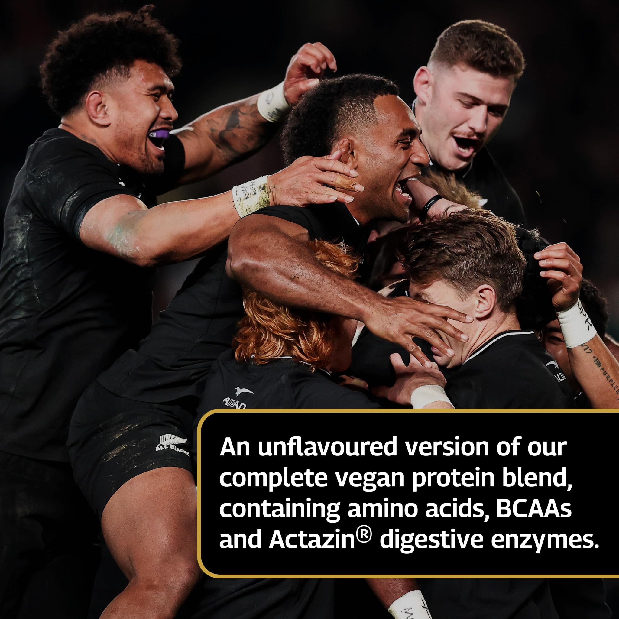 Healthspan Elite Plant Protein Vegan Blend (750g) | All Blacks Partner | 23g Protein Per Serving Healthspan Elite buy supplements canada
